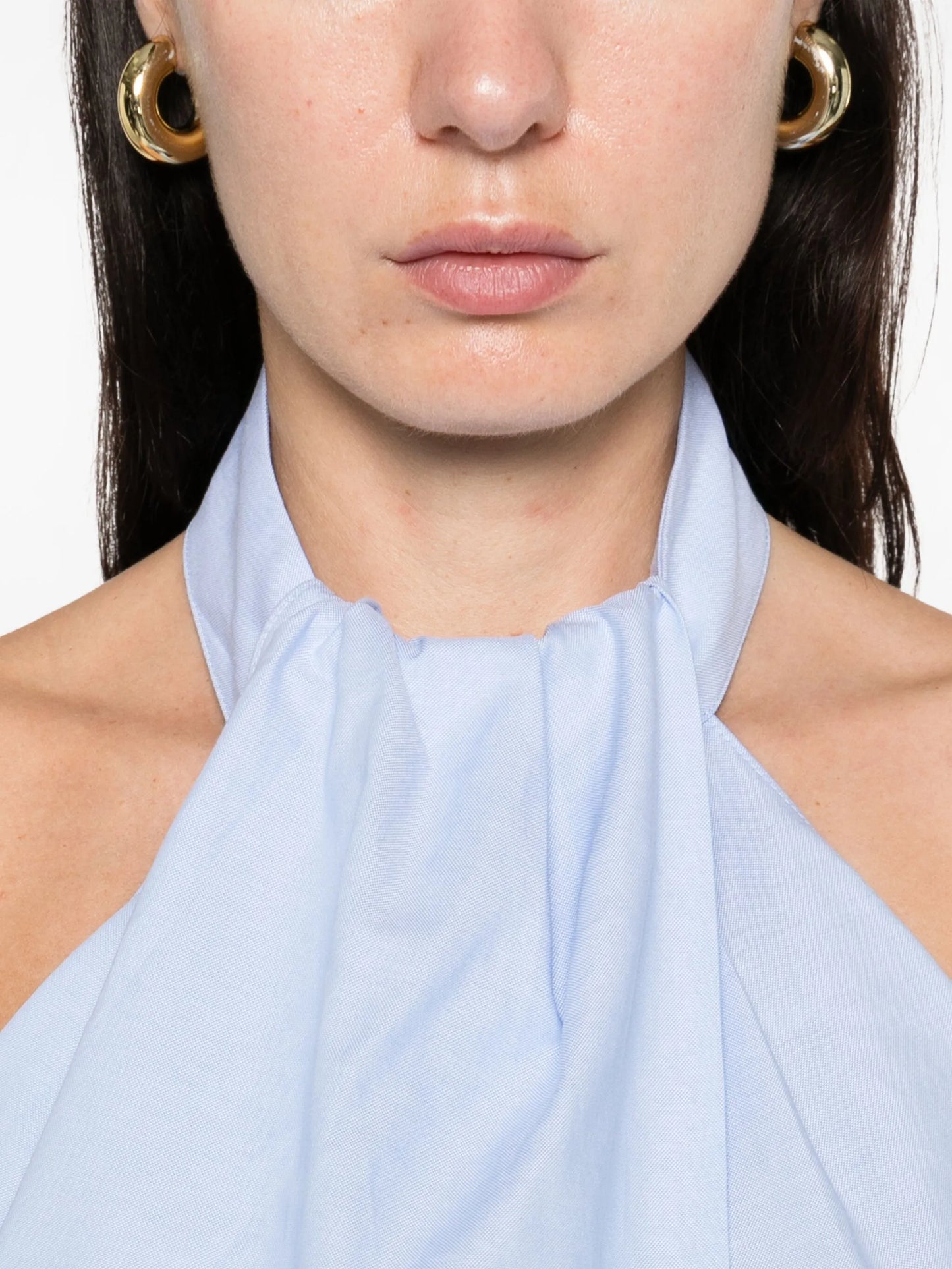 halter tie-back top