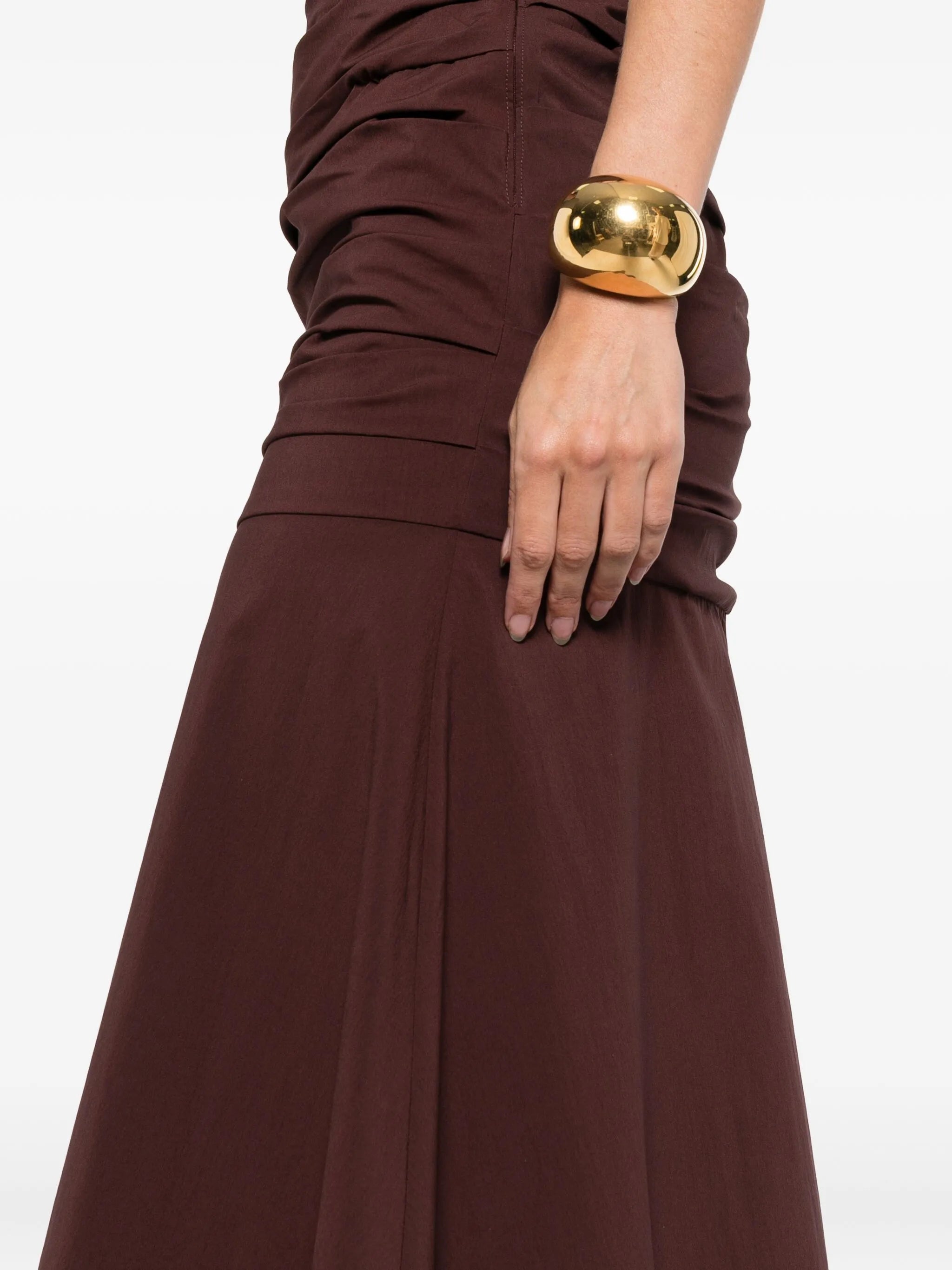 strapless maxi dress