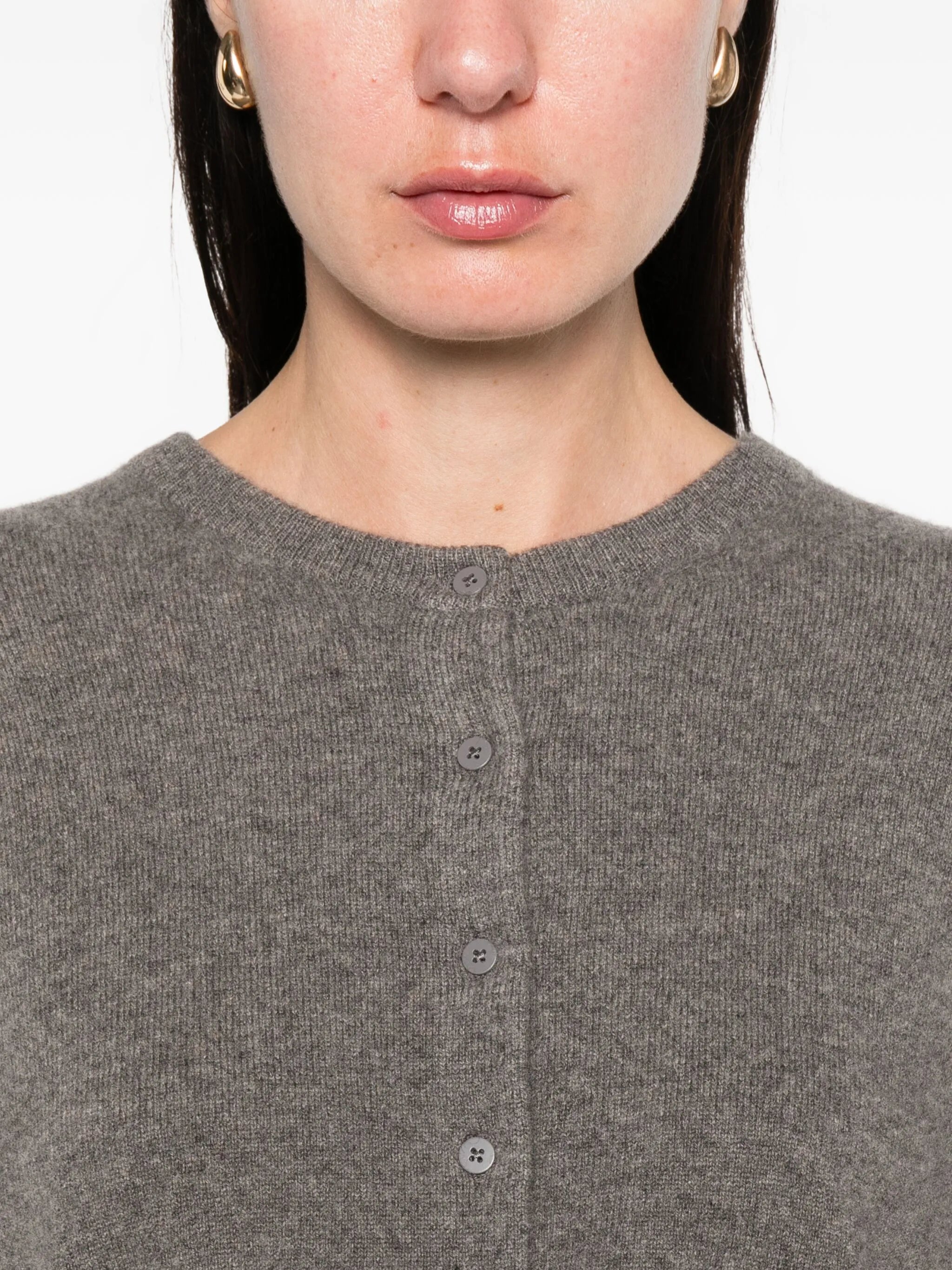 buttoned cardigan