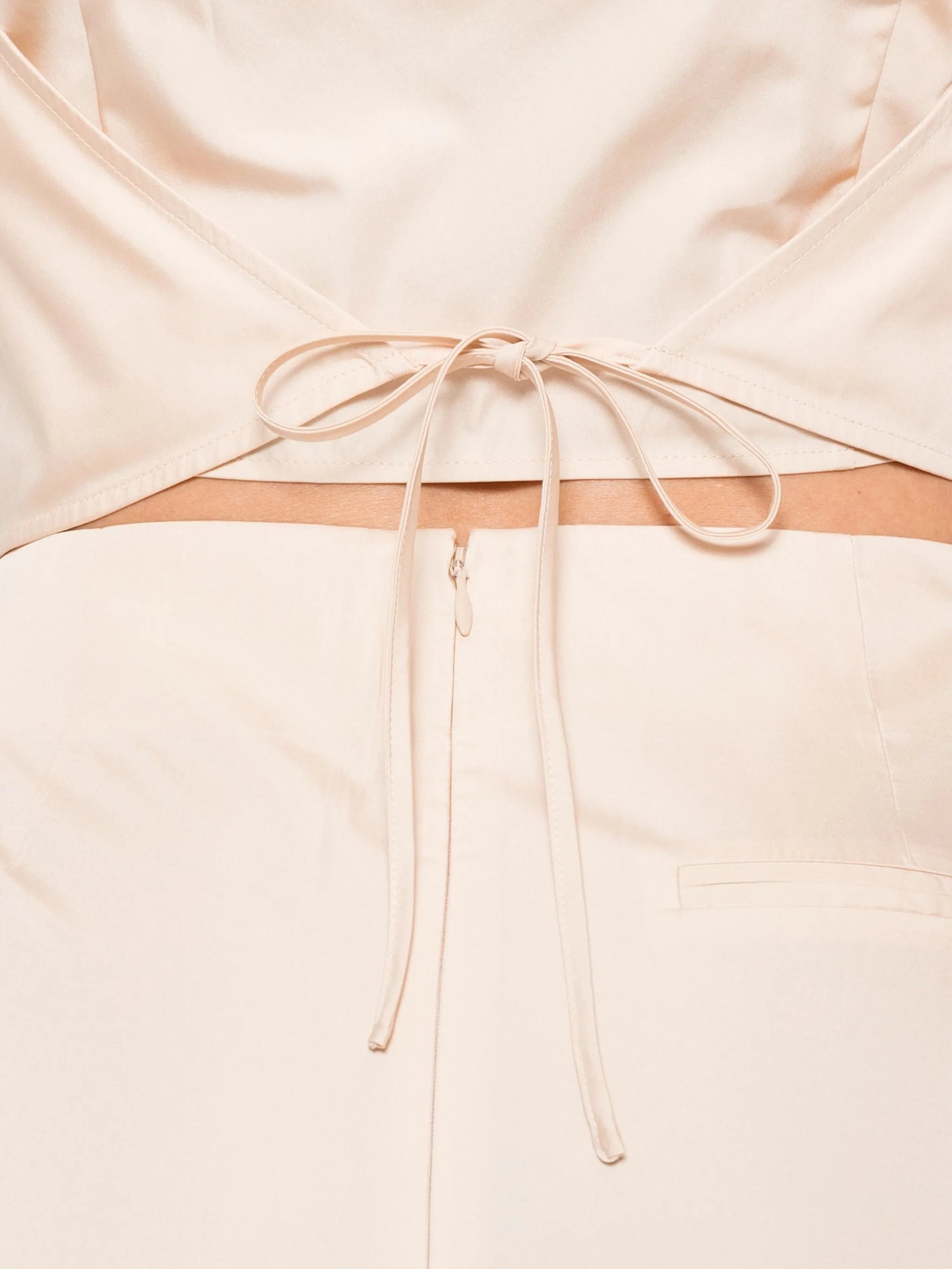 drawstring top