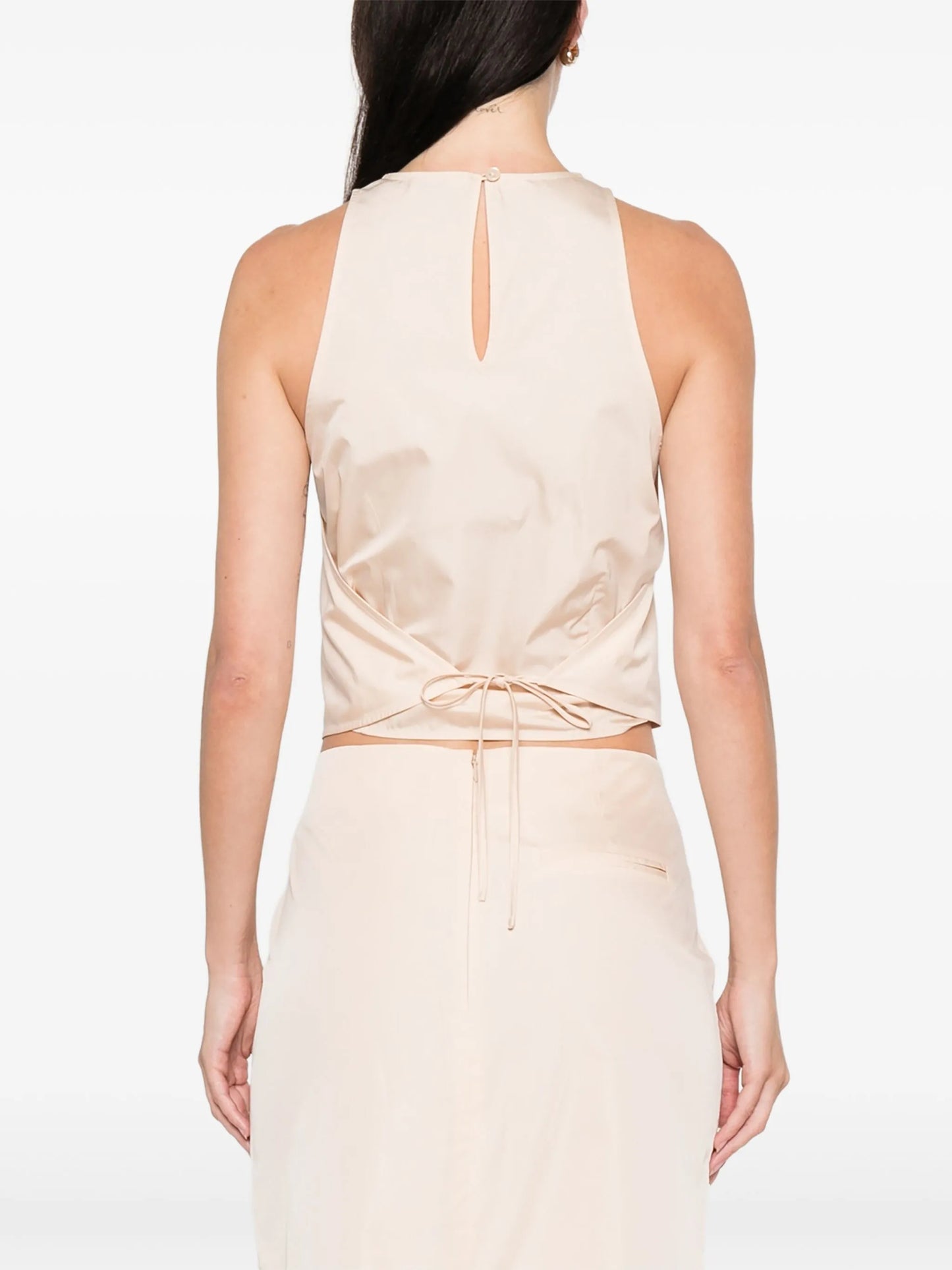 drawstring top