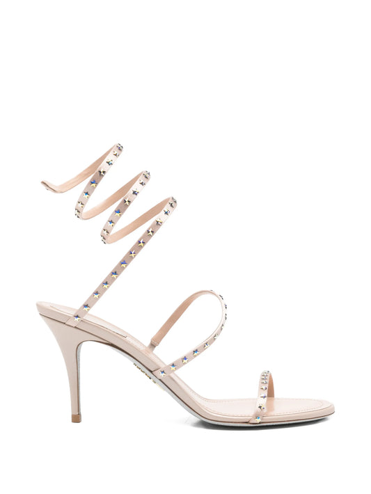 Cleo star ankle-wrap sandals