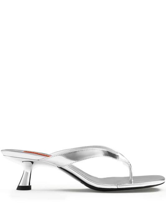 57mm Beep Thong heeled sandals