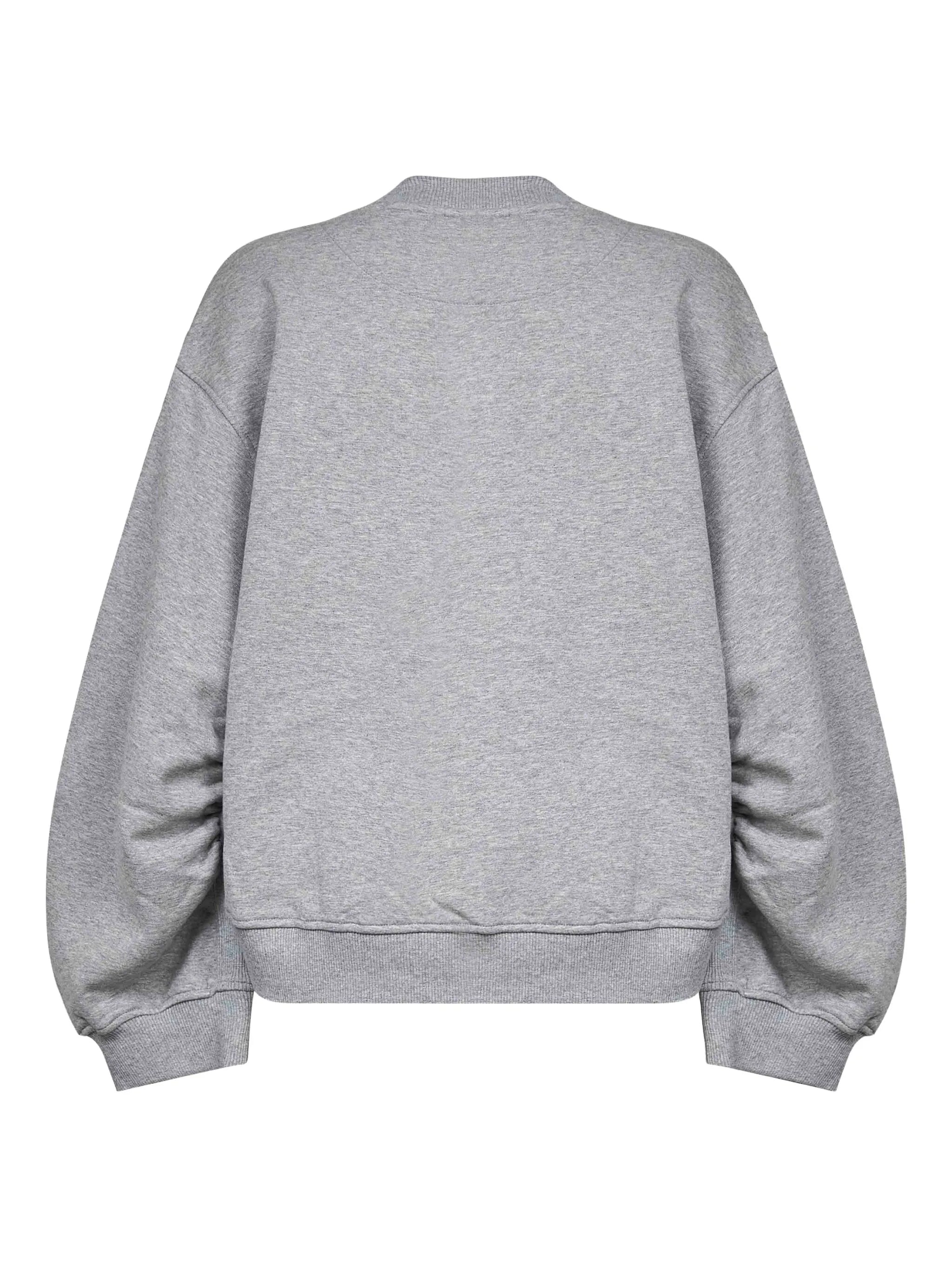 V-neck sweatshirt