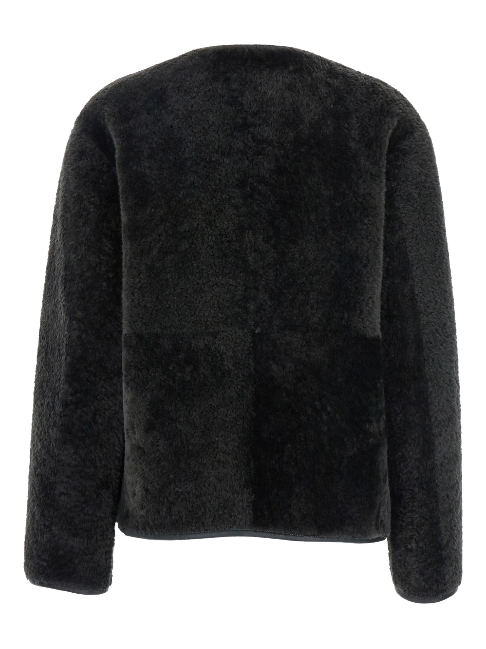 Lucine button-fastening shearling jacket