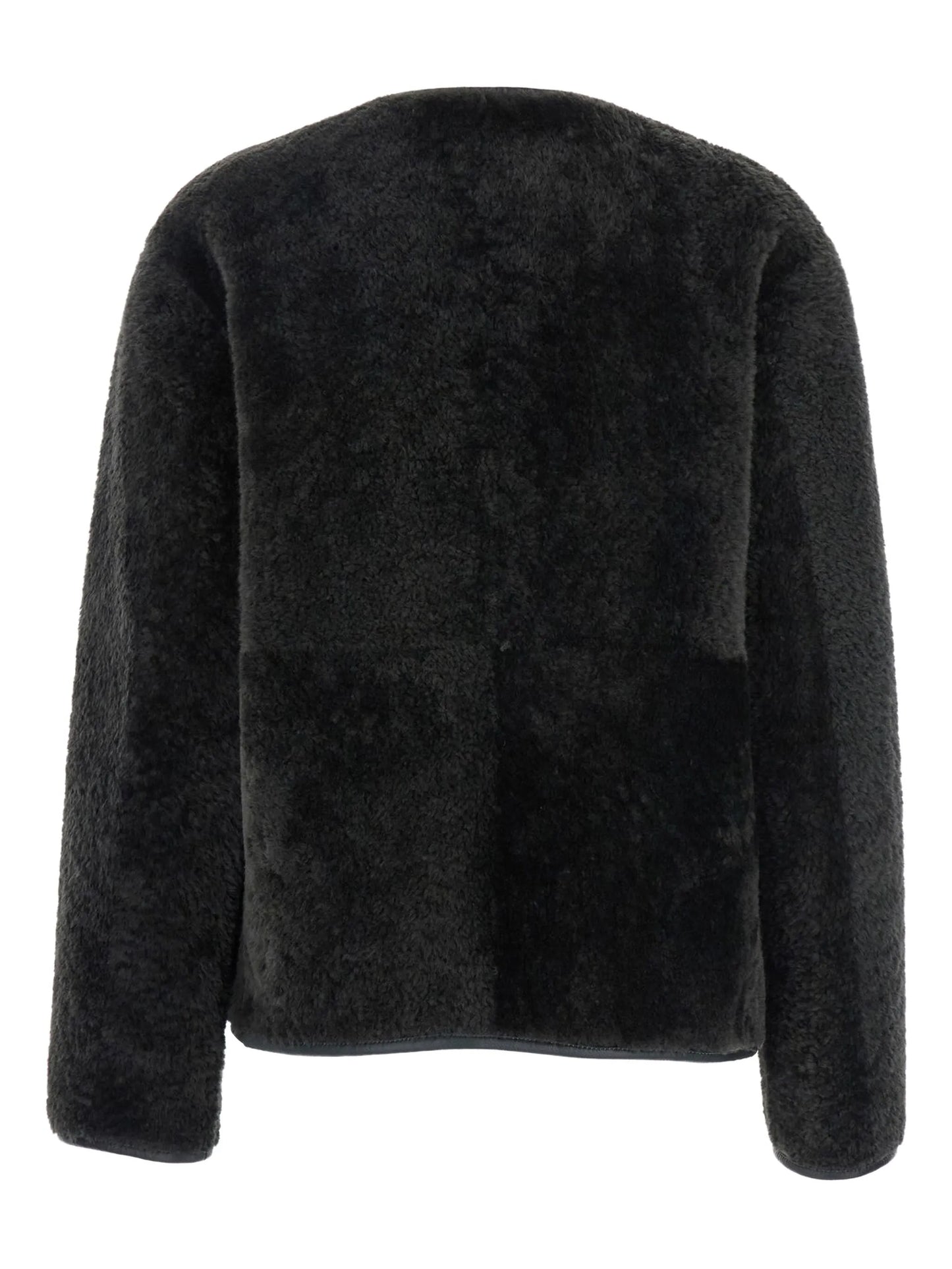 Lucine button-fastening shearling jacket