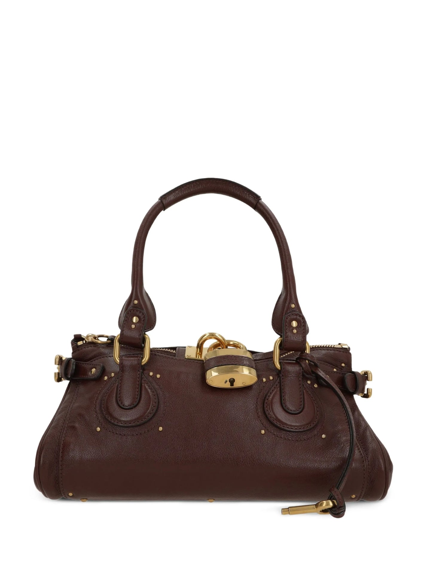 Paddington padlock-detail handbag