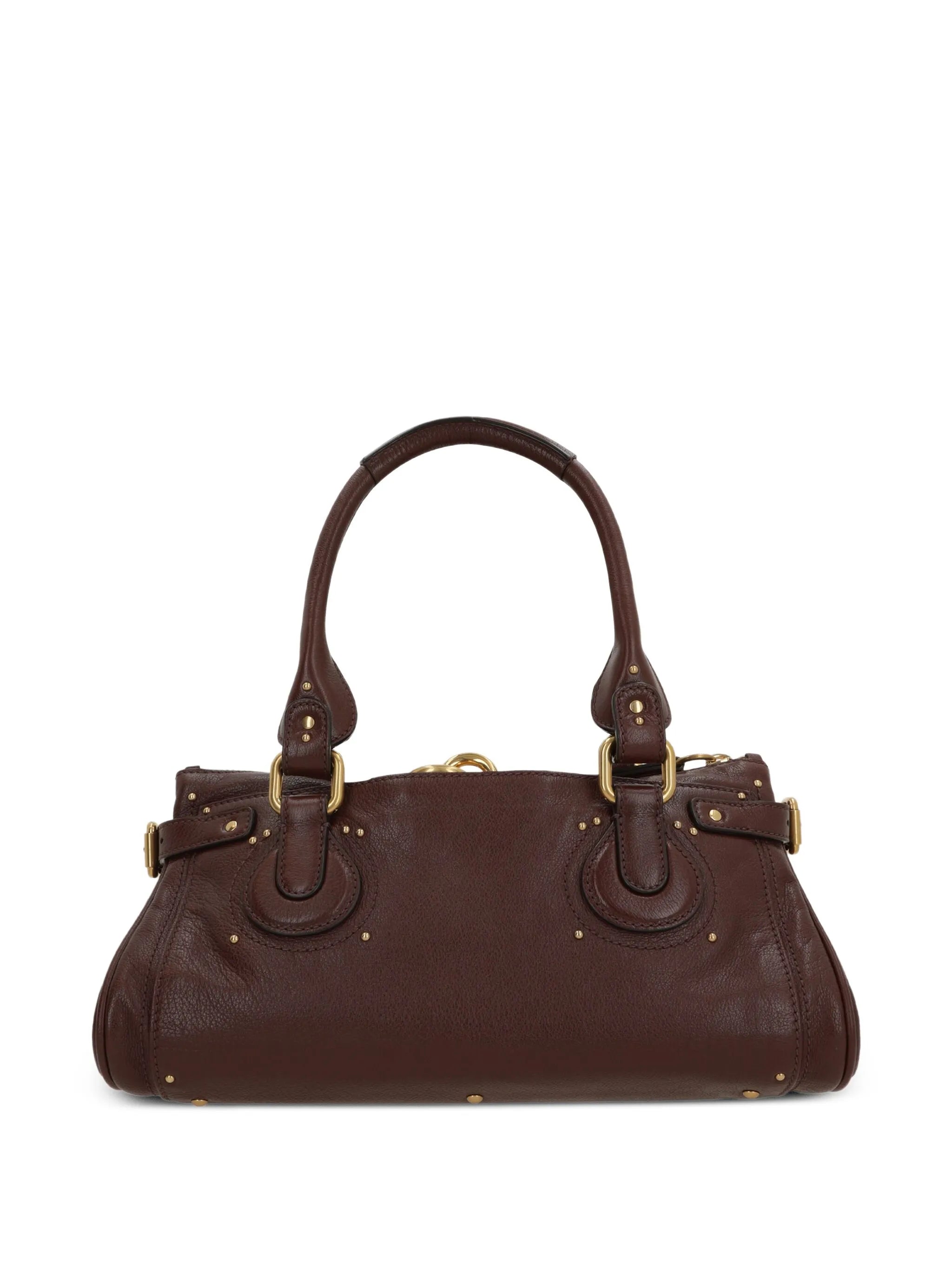 Paddington padlock-detail handbag