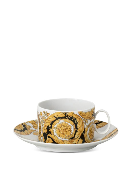 Barocco tea cup saucer set