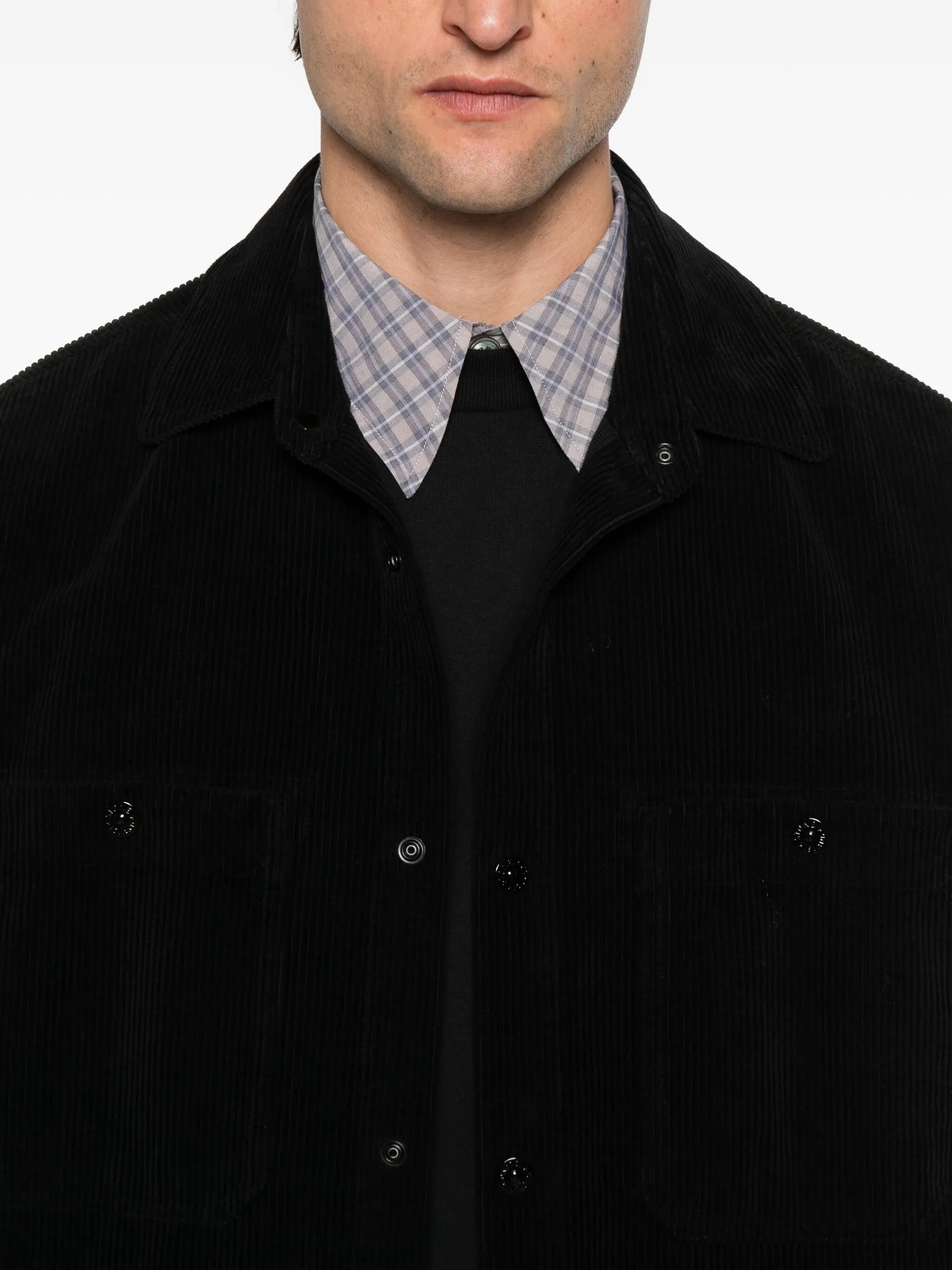 long-sleeved cotton shirt
