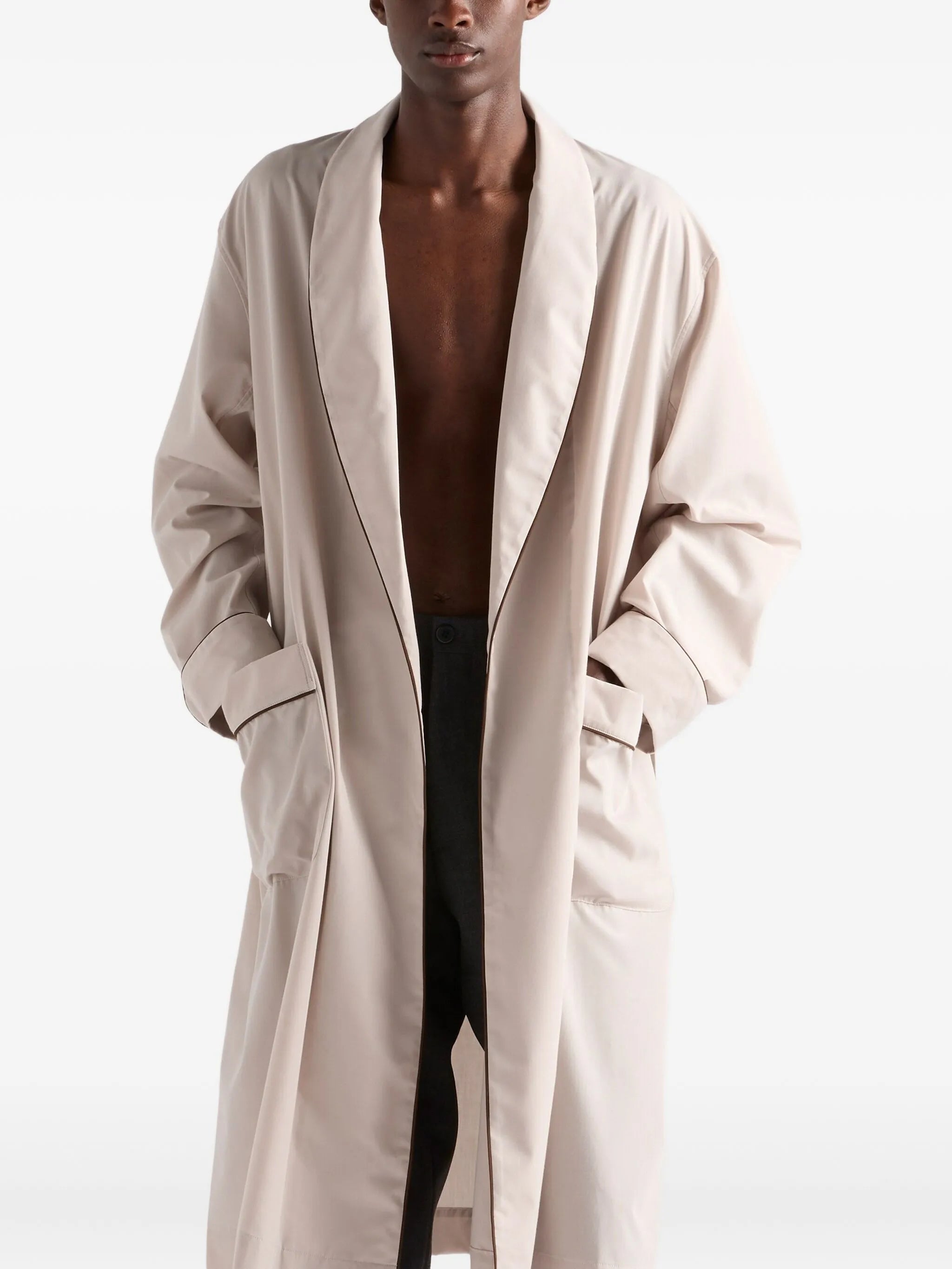 belted robe coat
