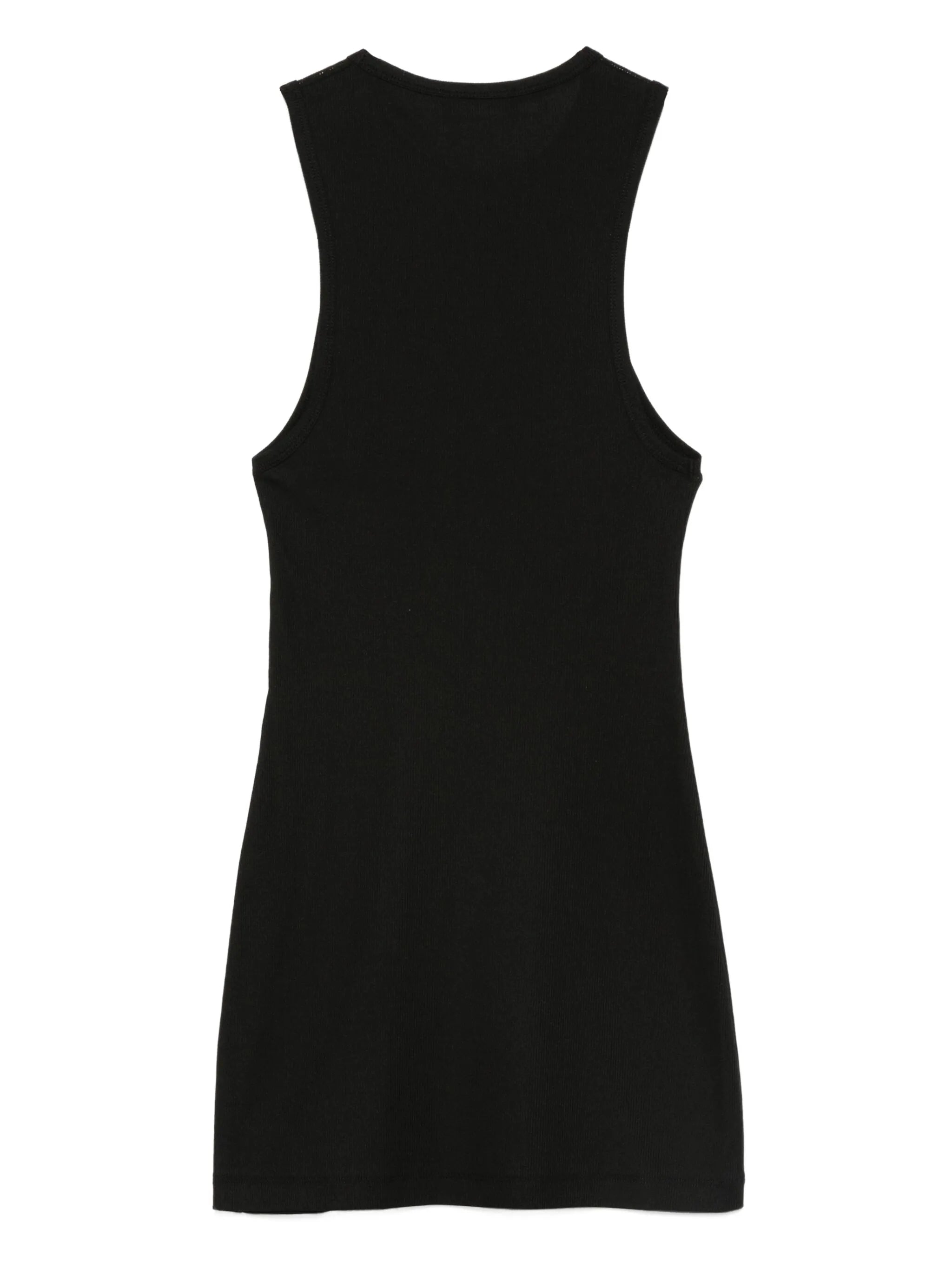 ribbed racer-back top