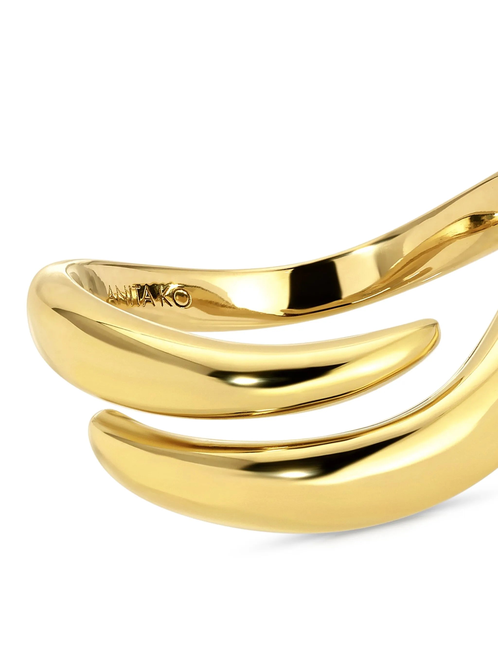 18CT yellow gold Zara ring