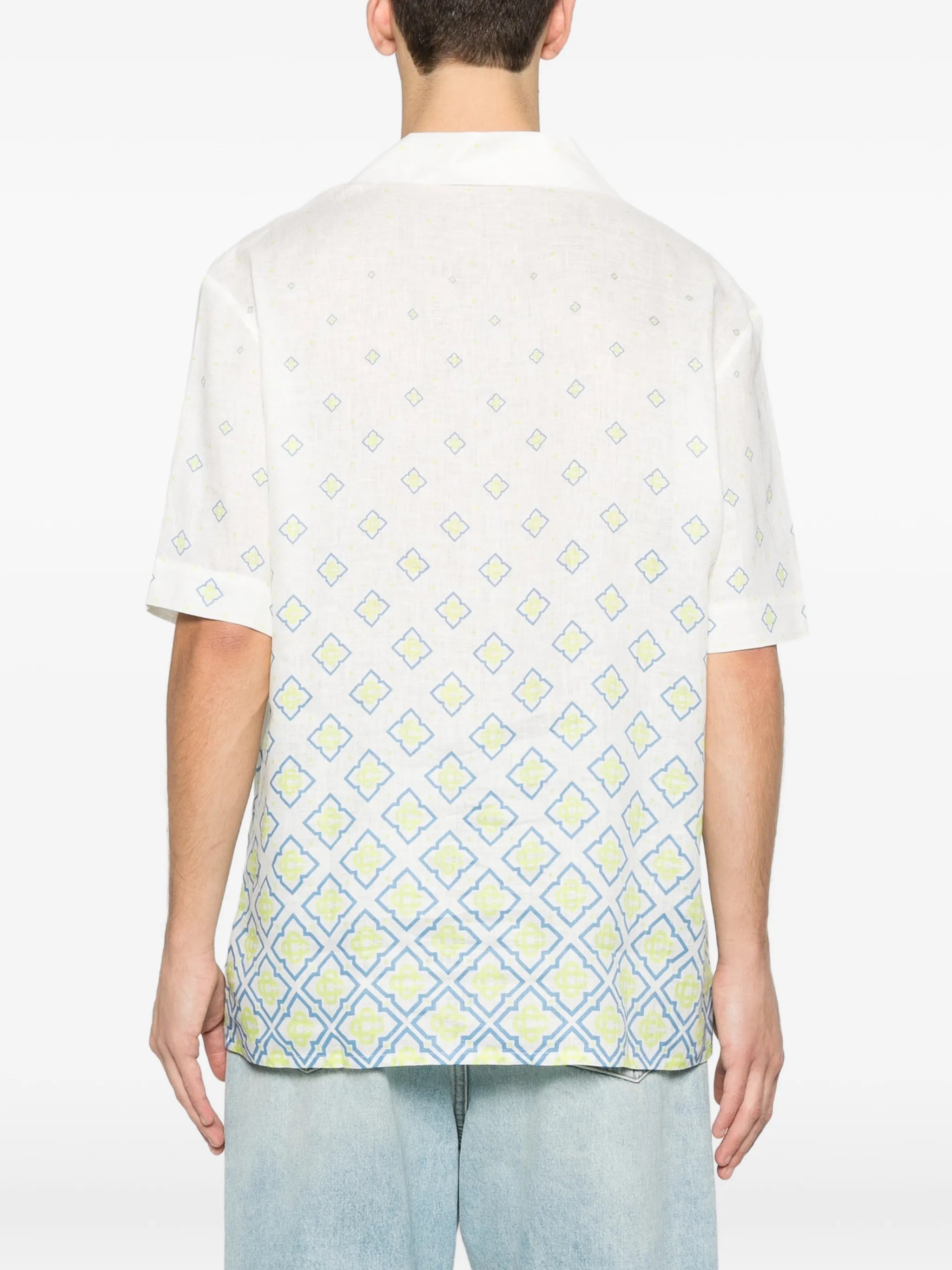 monogram short-sleeve shirt