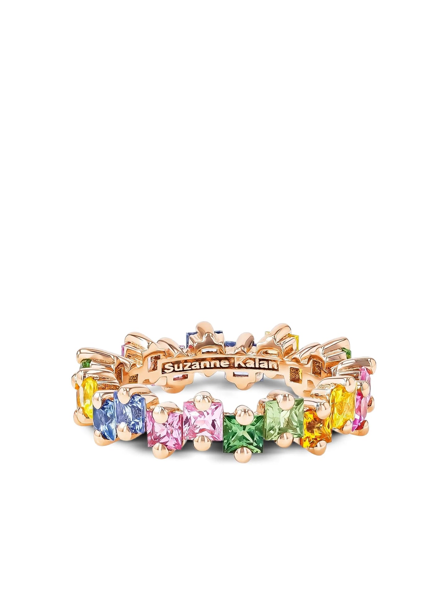 18CT rose gold Milli sapphire ring