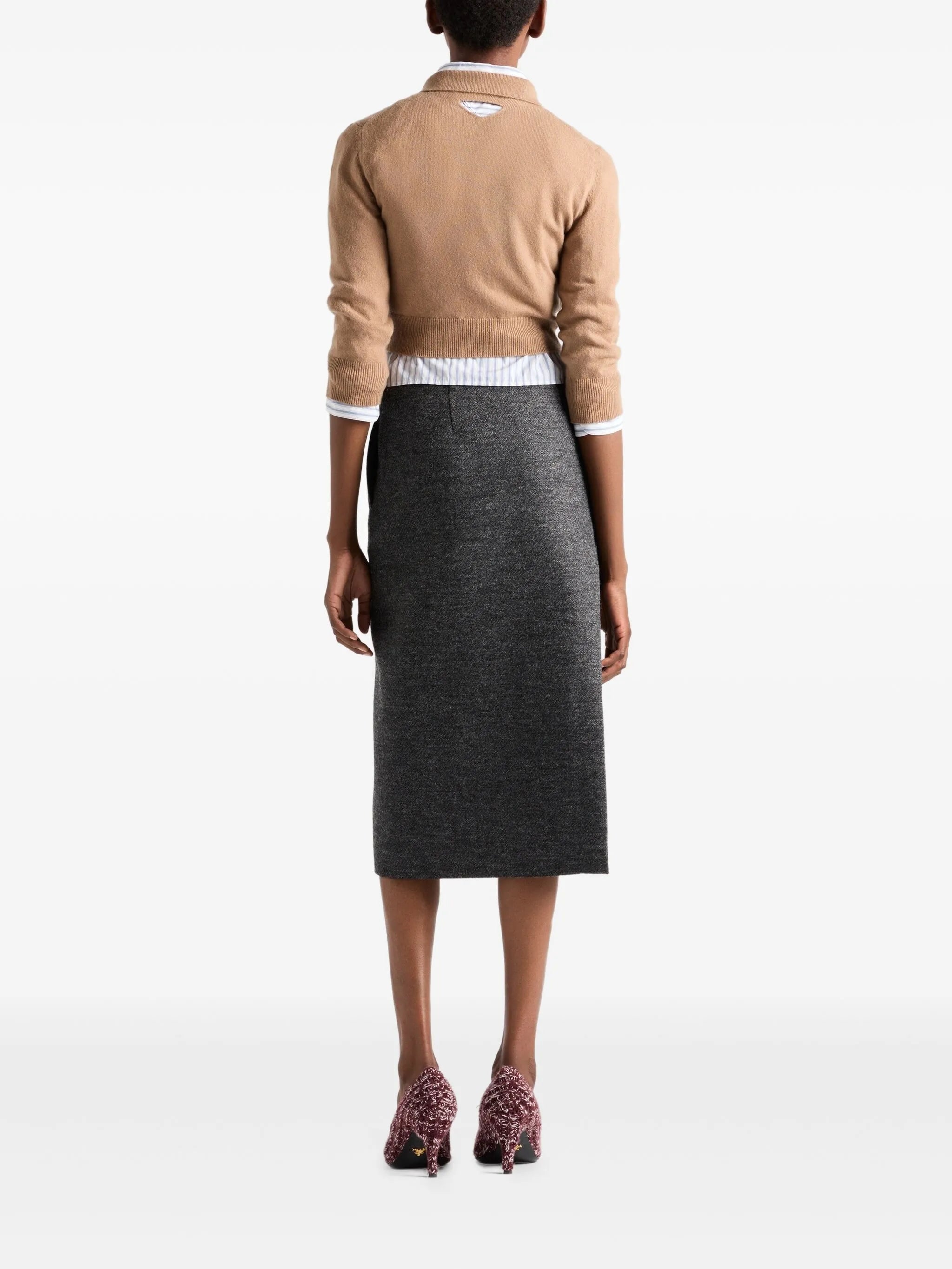 cashmere polo sweater