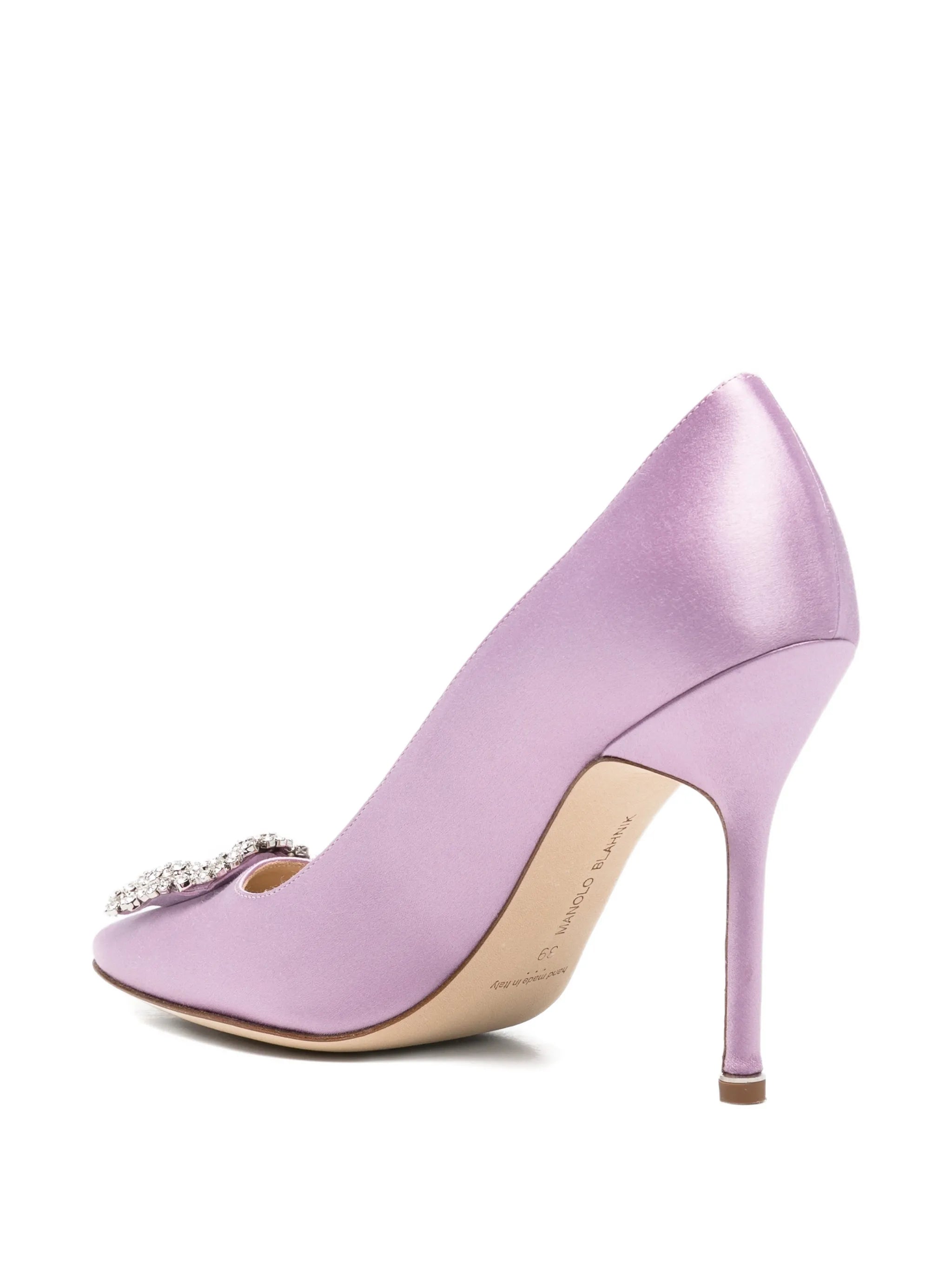 Hangisi crysta-embellished pumps