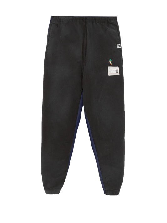 patch-detail track pants