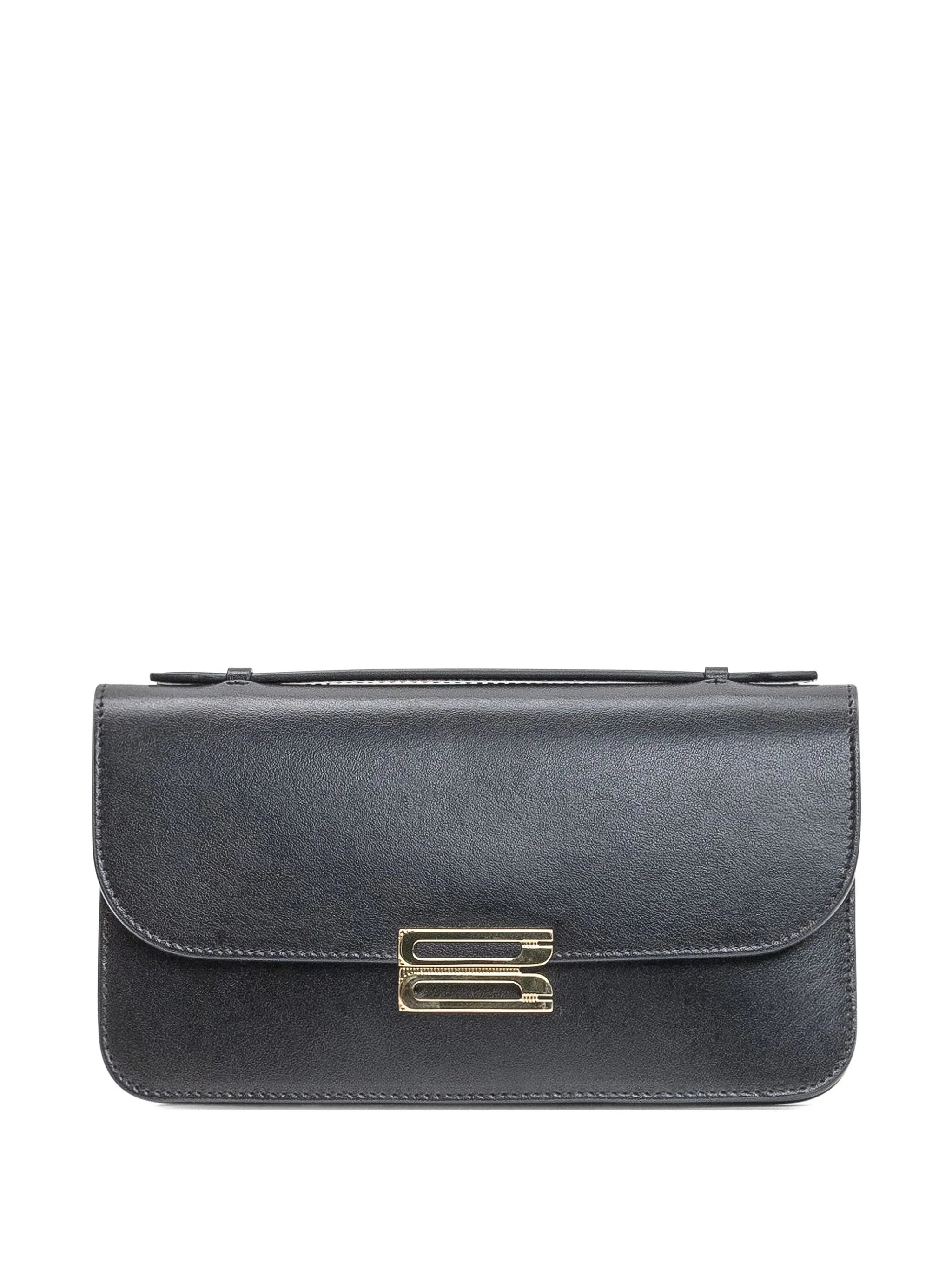 medium Dorian leather pochette