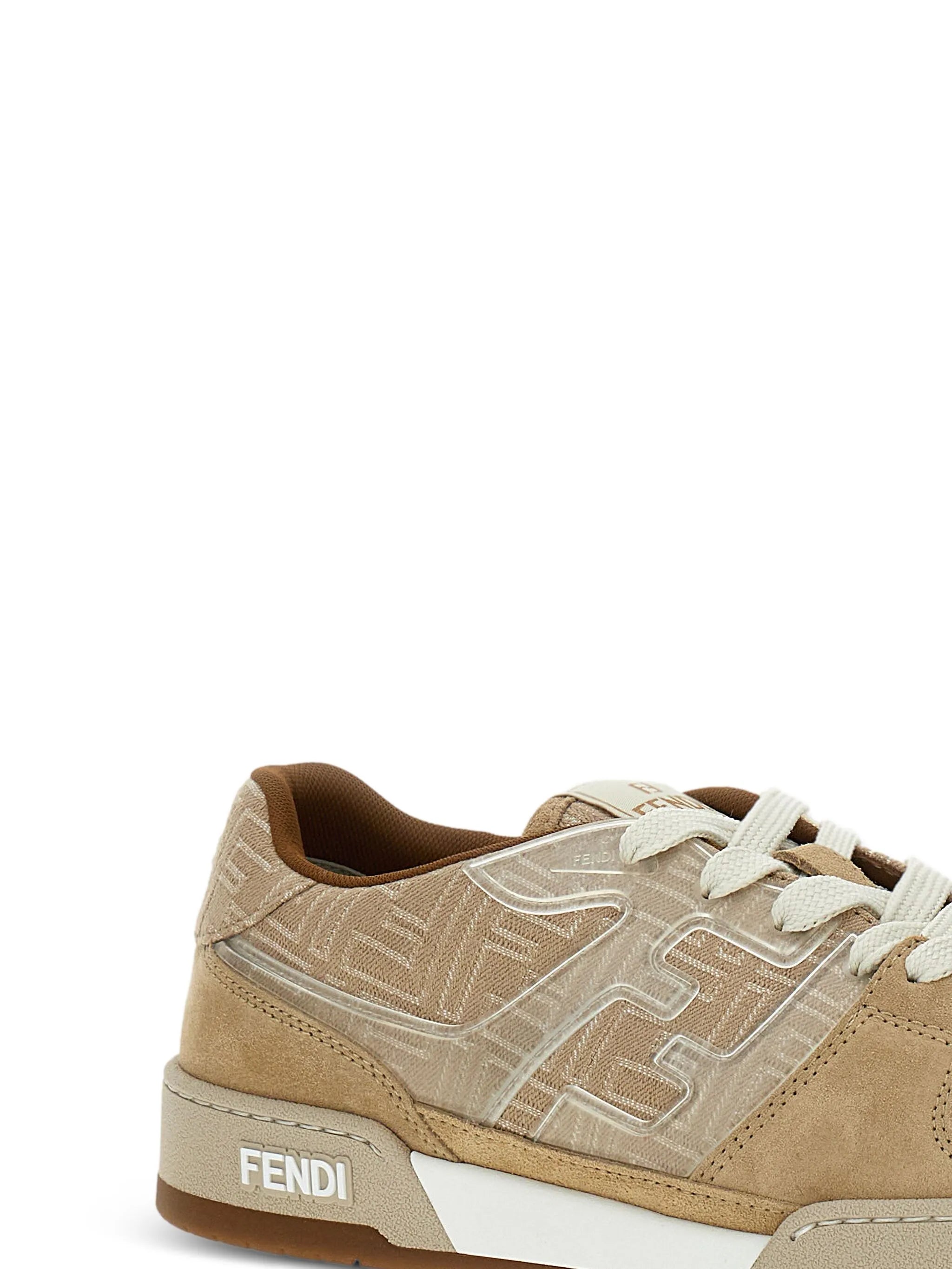 Match jacquard lace-up sneakers