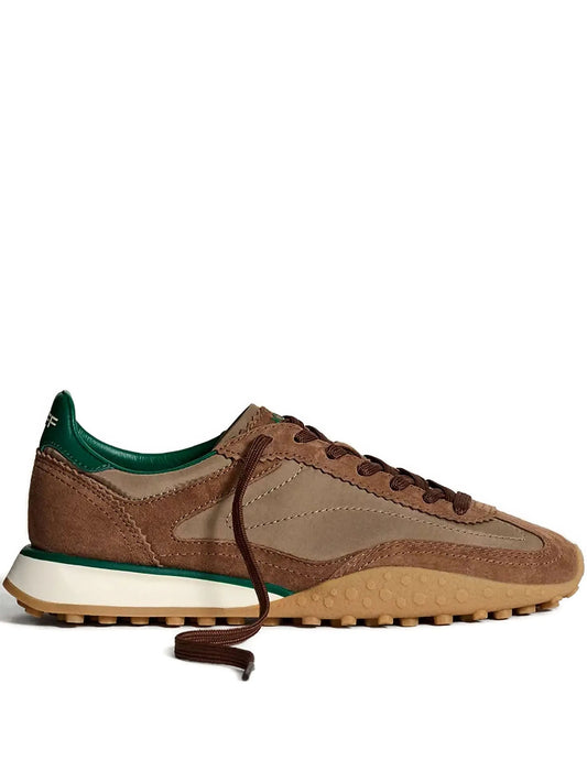 35mm Bridge Mkii lace-up panelled sneakers