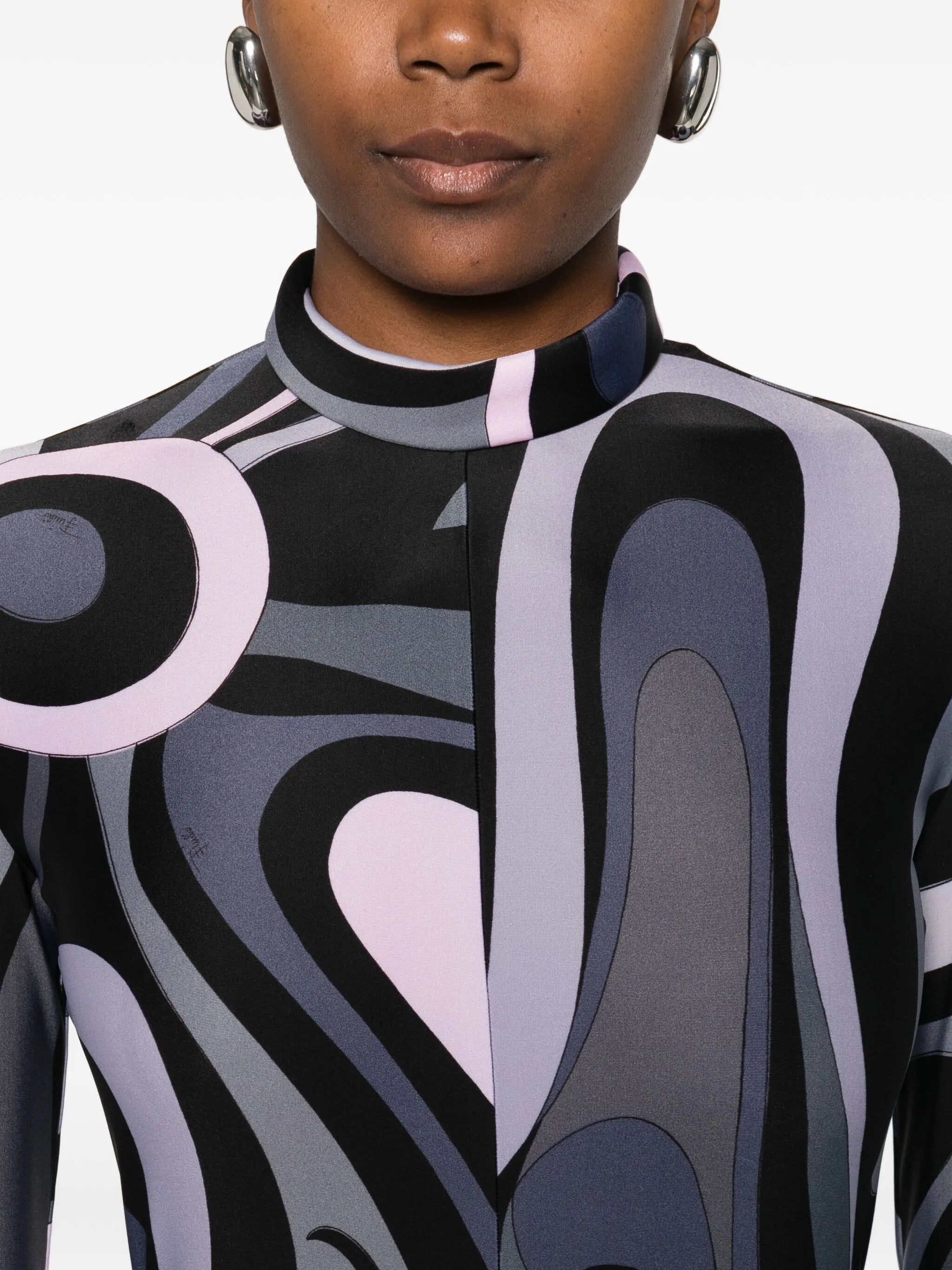 marmo-print jumpsuit