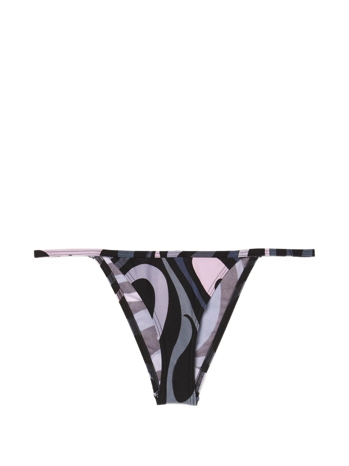 Marmo-print bikini bottom