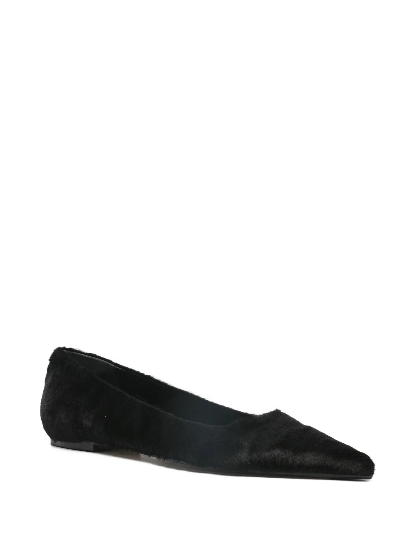Cassy calf-hair ballet flats