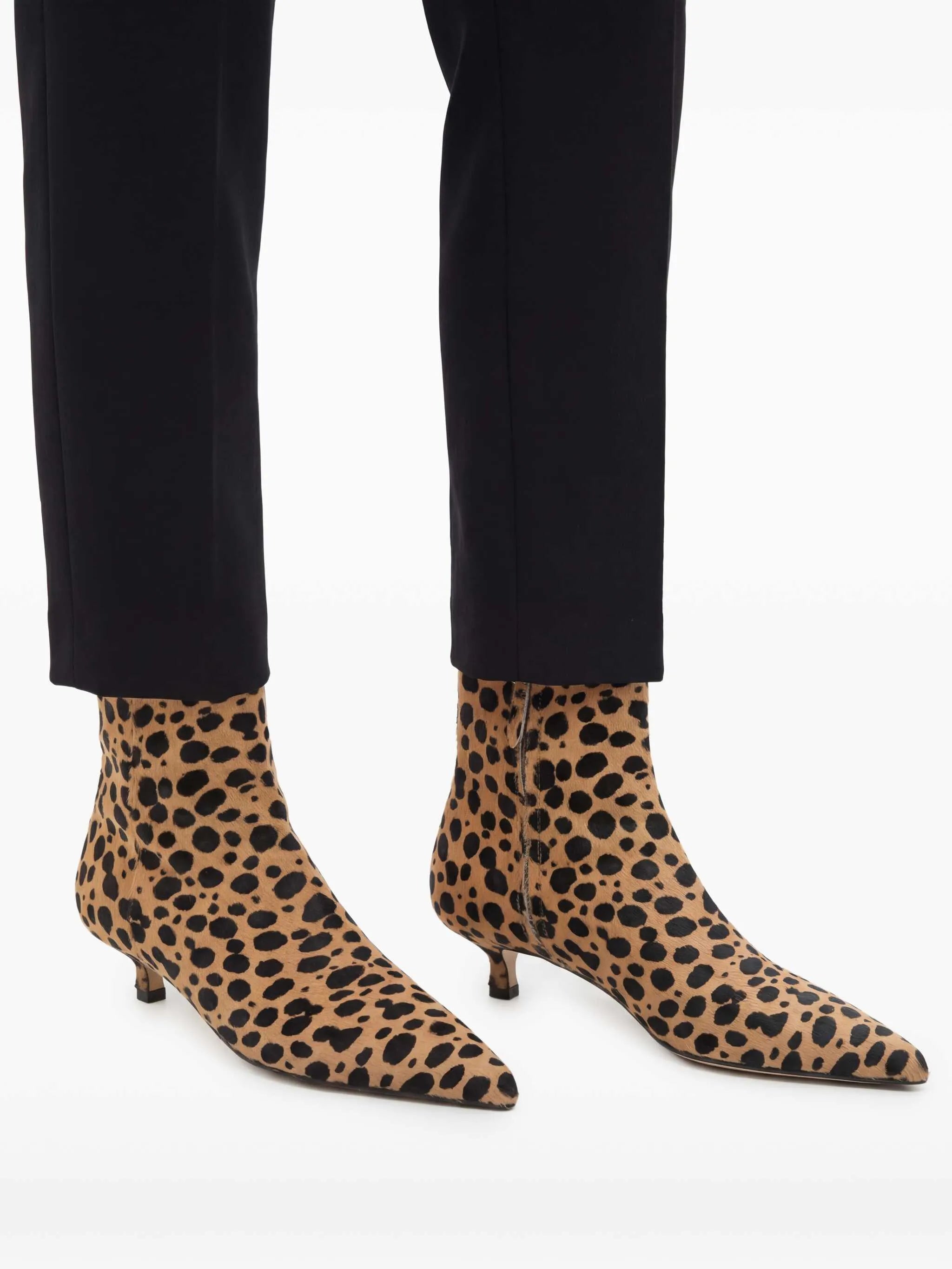 Sofie Leo print ankle boots