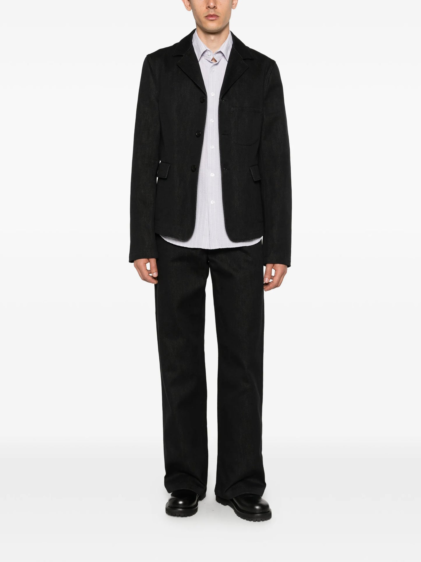 straight leg trousers