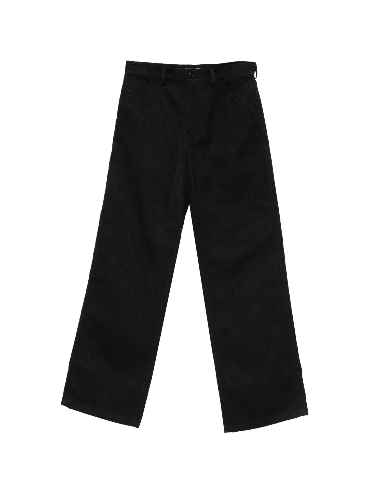 straight leg trousers