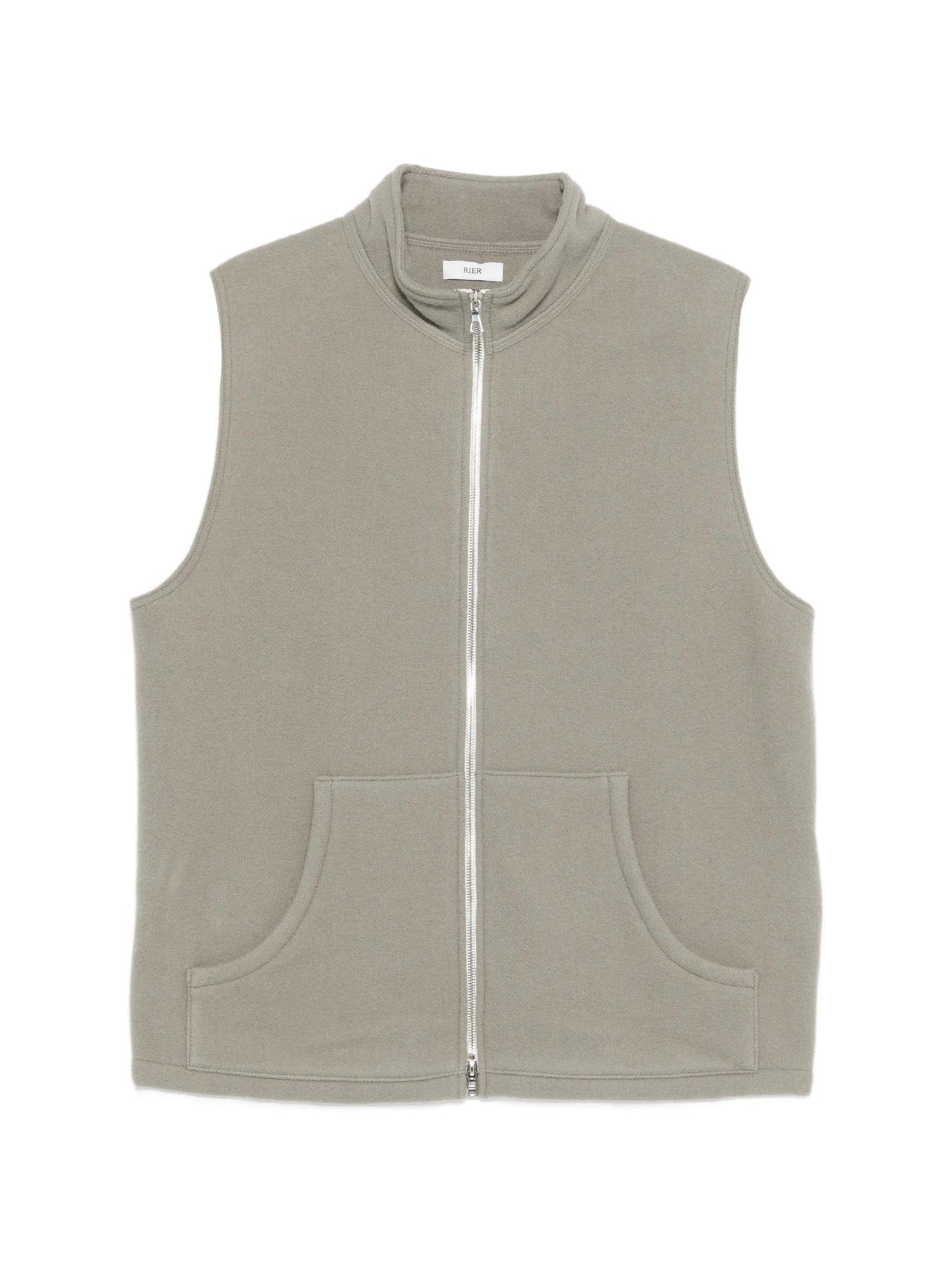 zip-fastening pocket gilet
