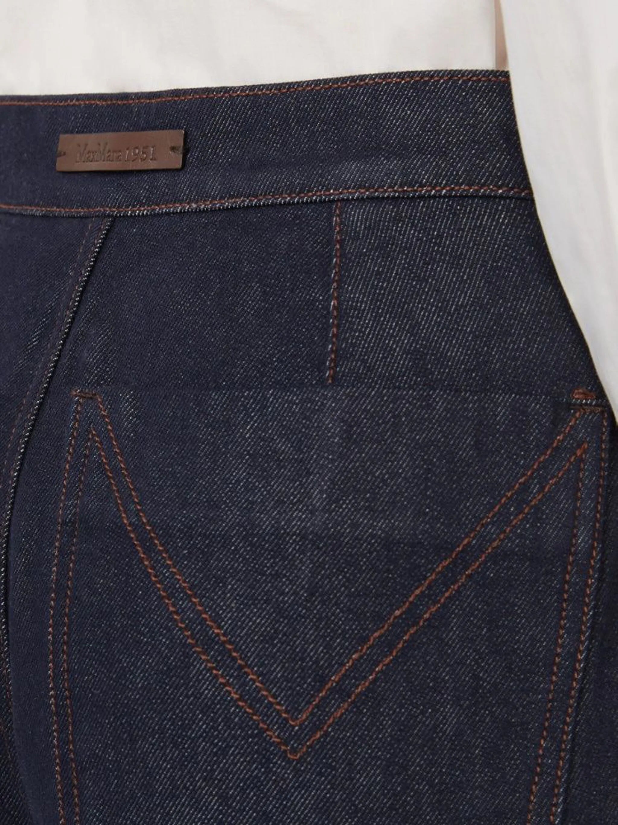 Carmine pleated jeans