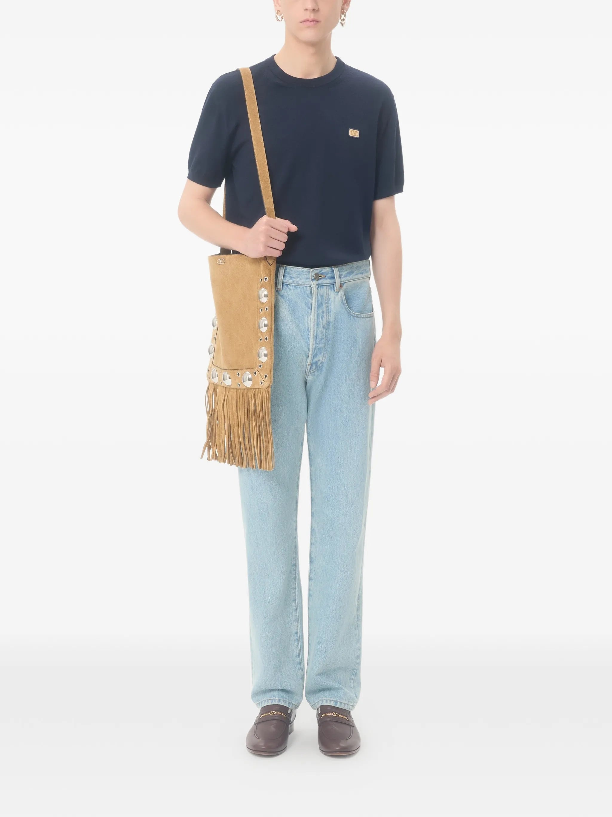 wool t-shirt with VLogo patch