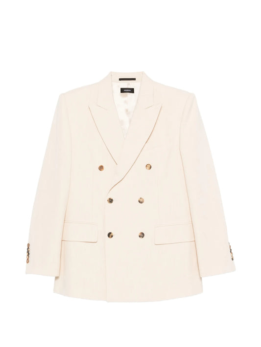 double-breasted blazer
