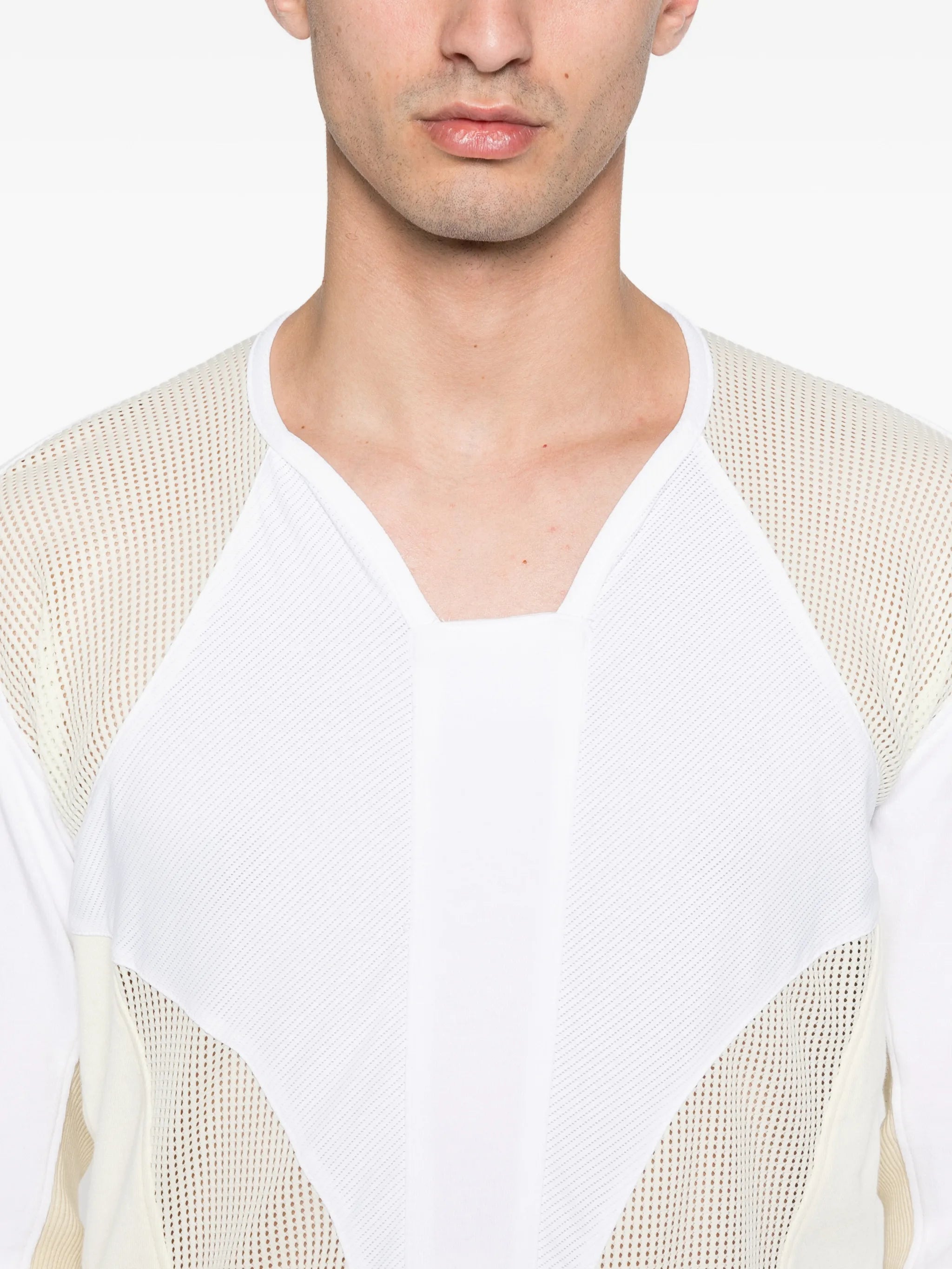 panelled rib top