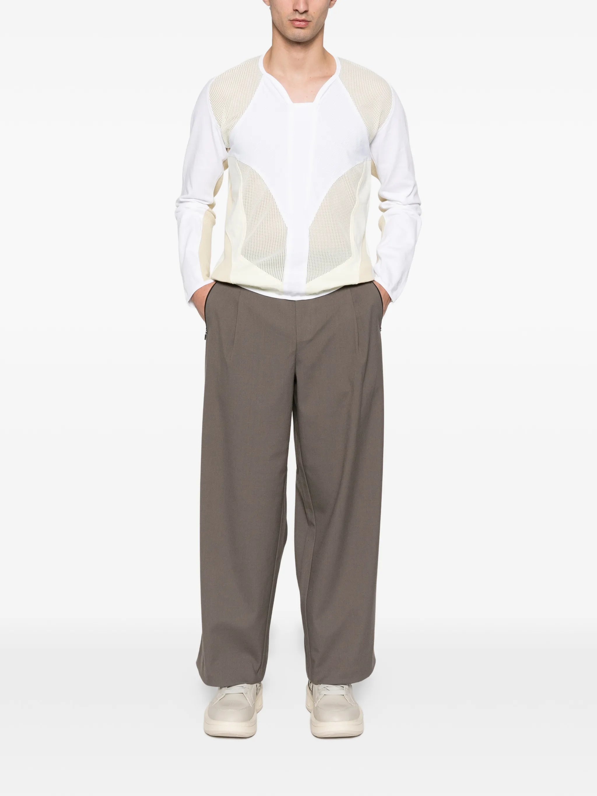 panelled rib top