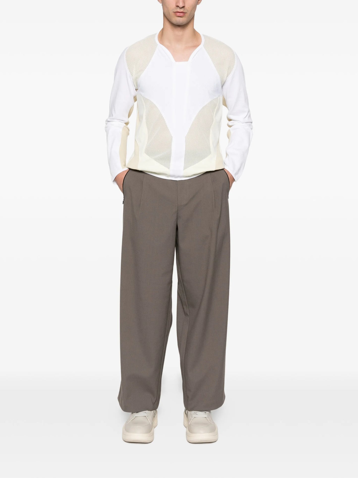 panelled rib top