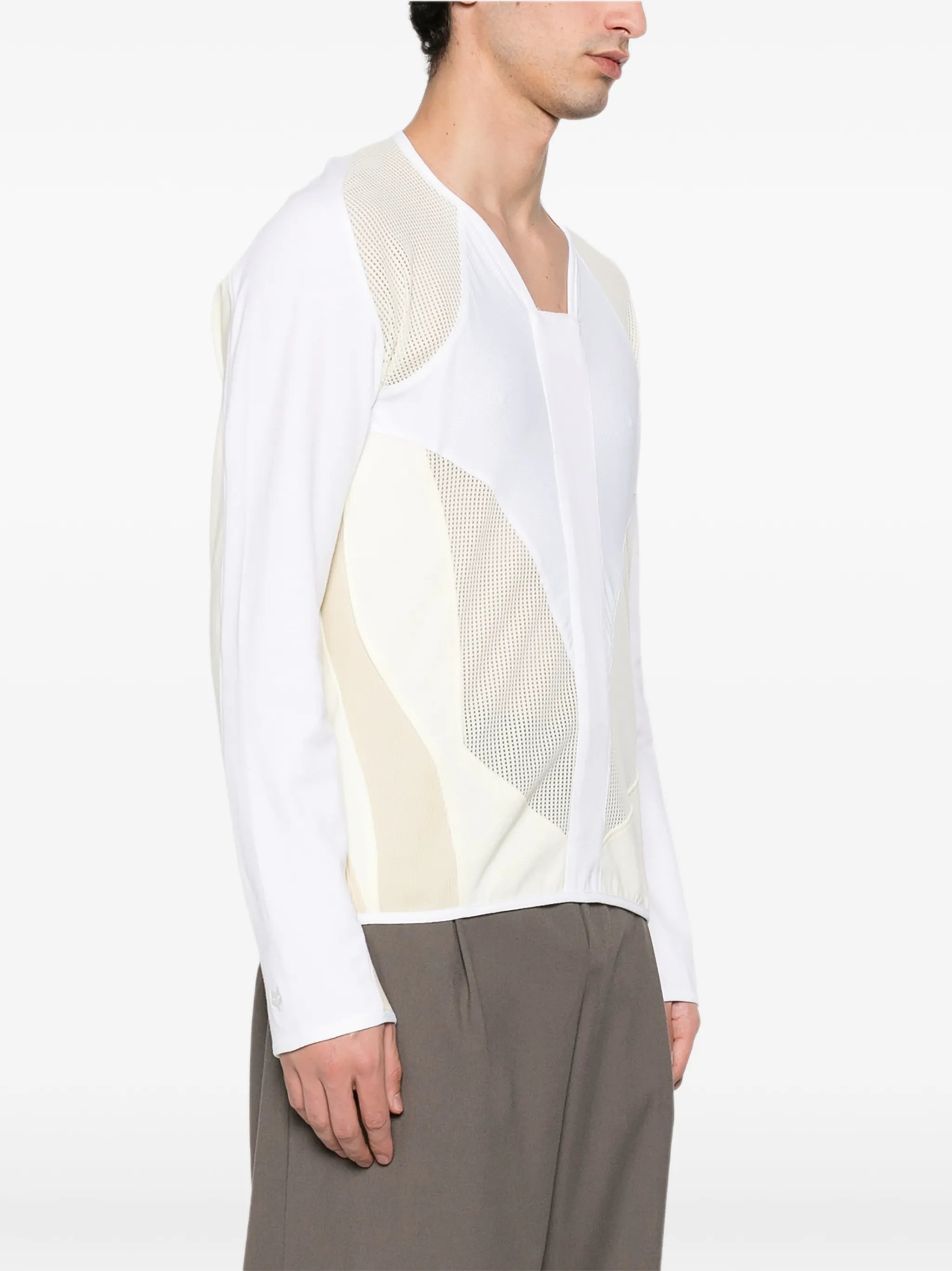 panelled rib top