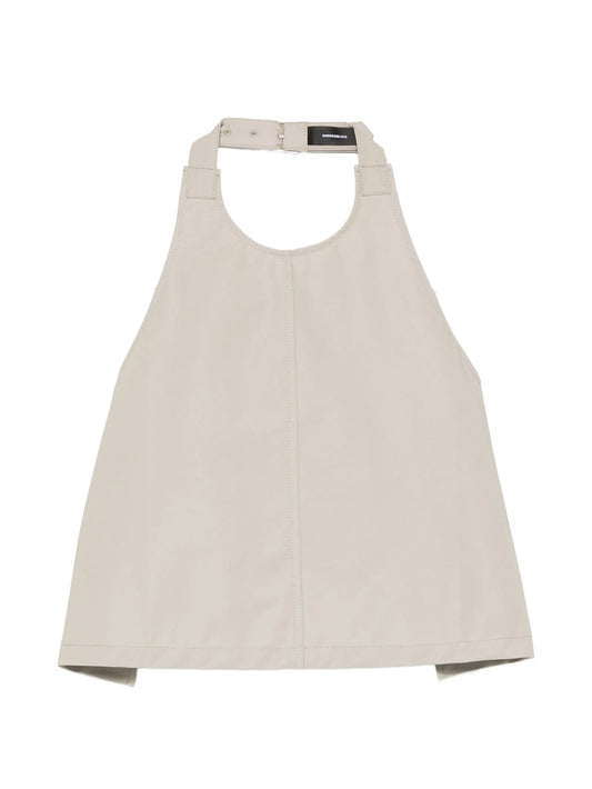 Clean backless top