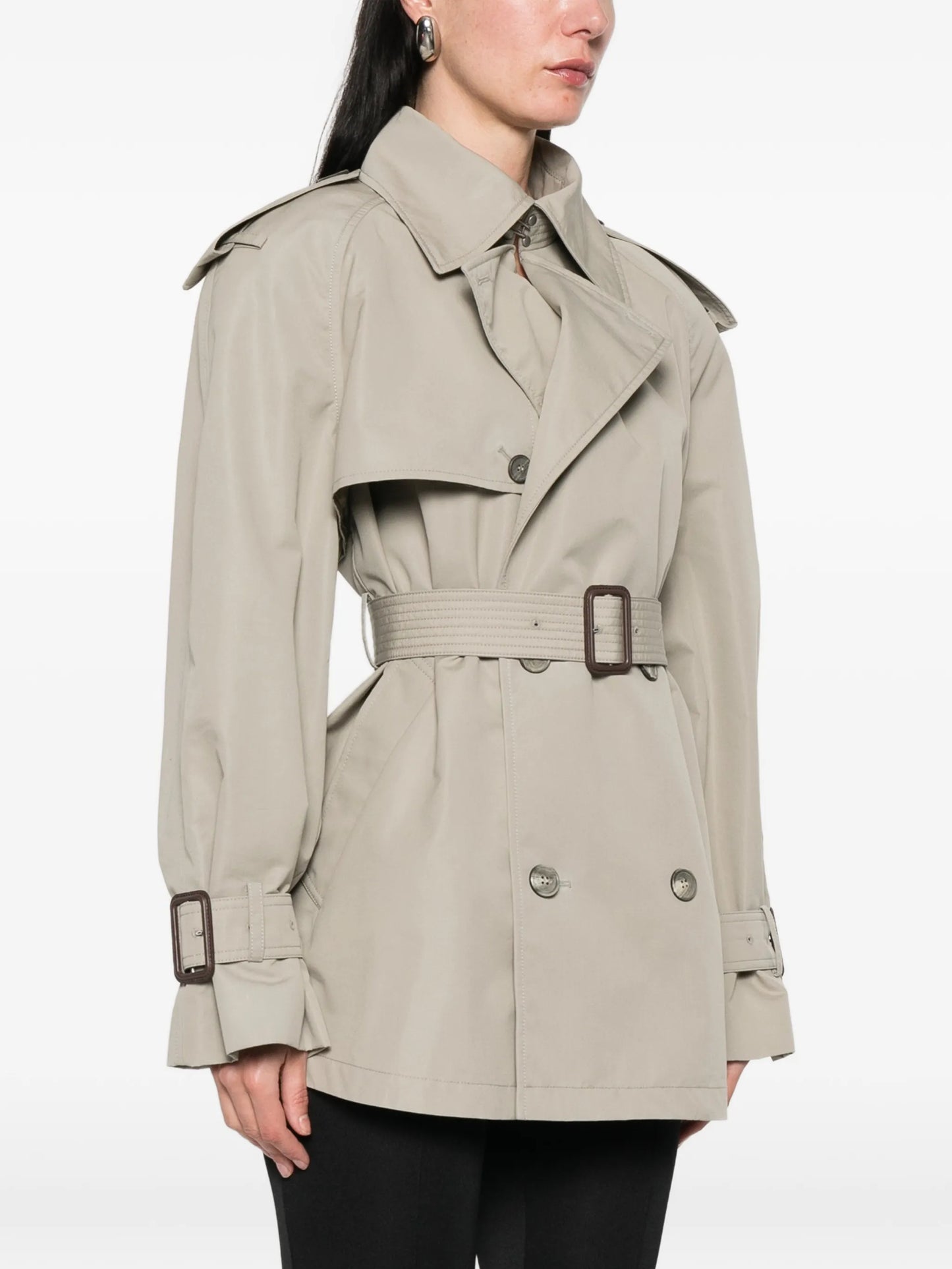 belted trench coat