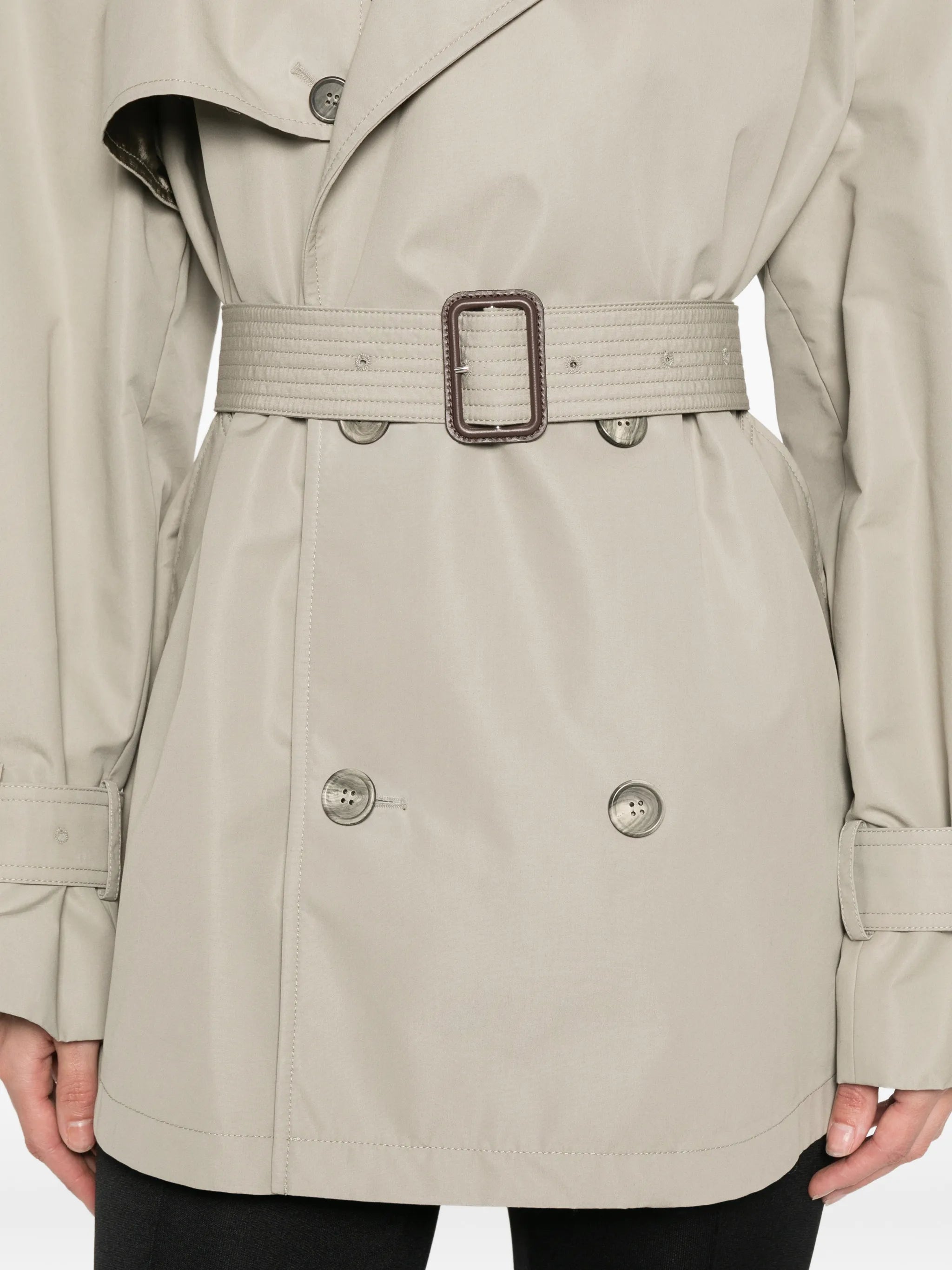 belted trench coat