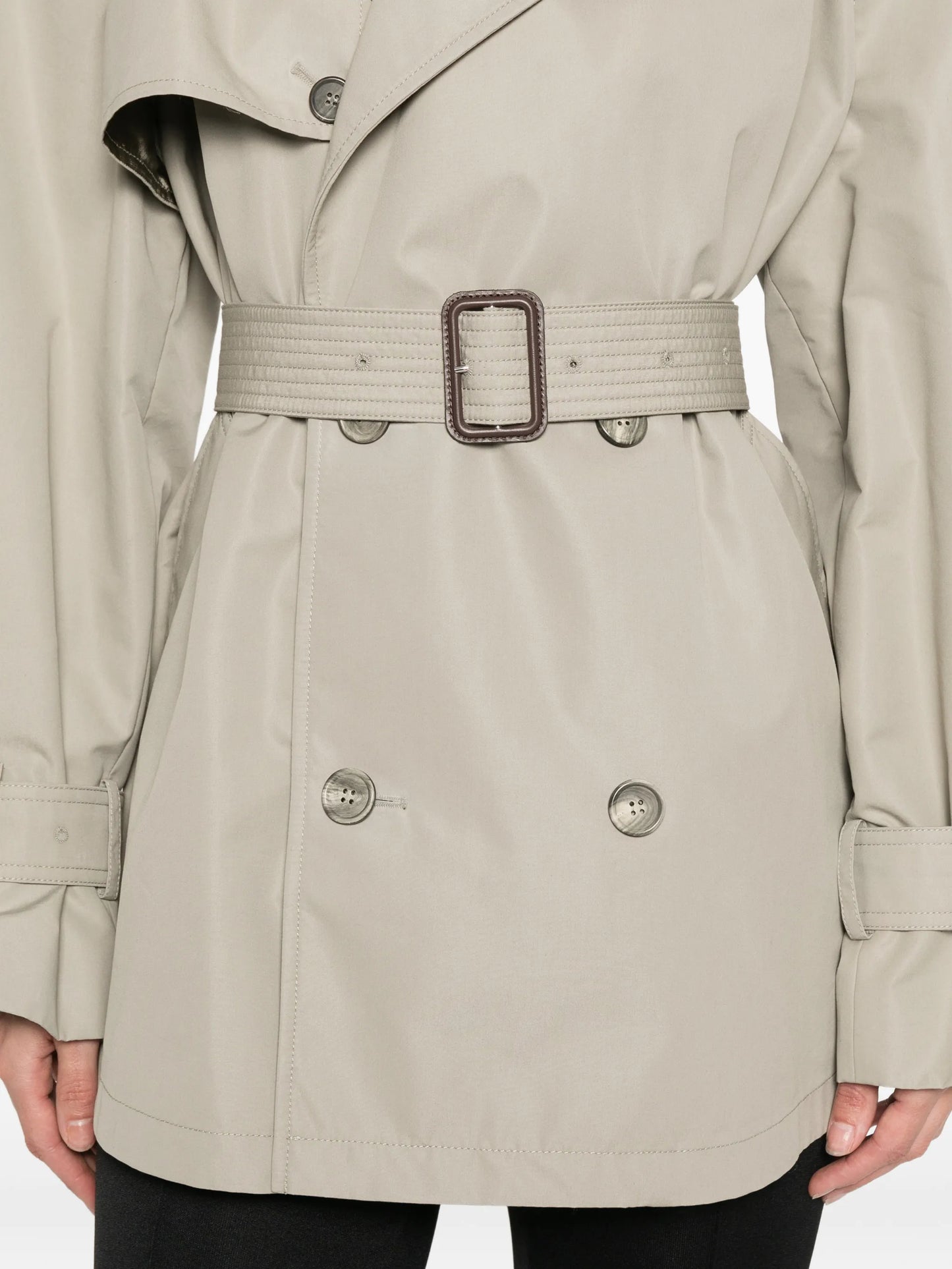 belted trench coat