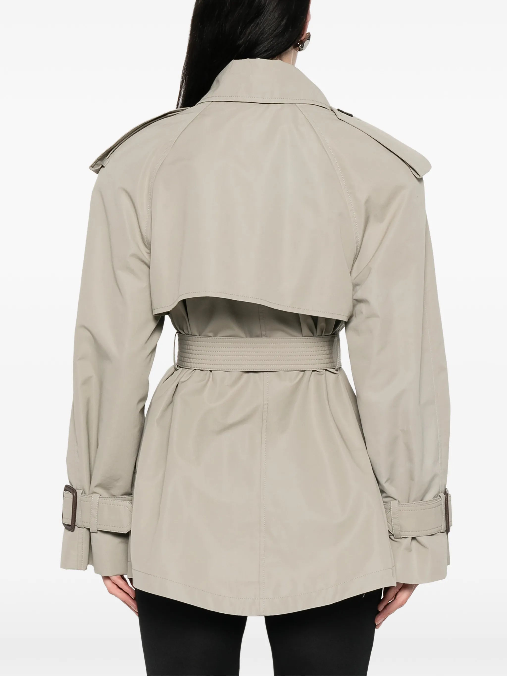 belted trench coat
