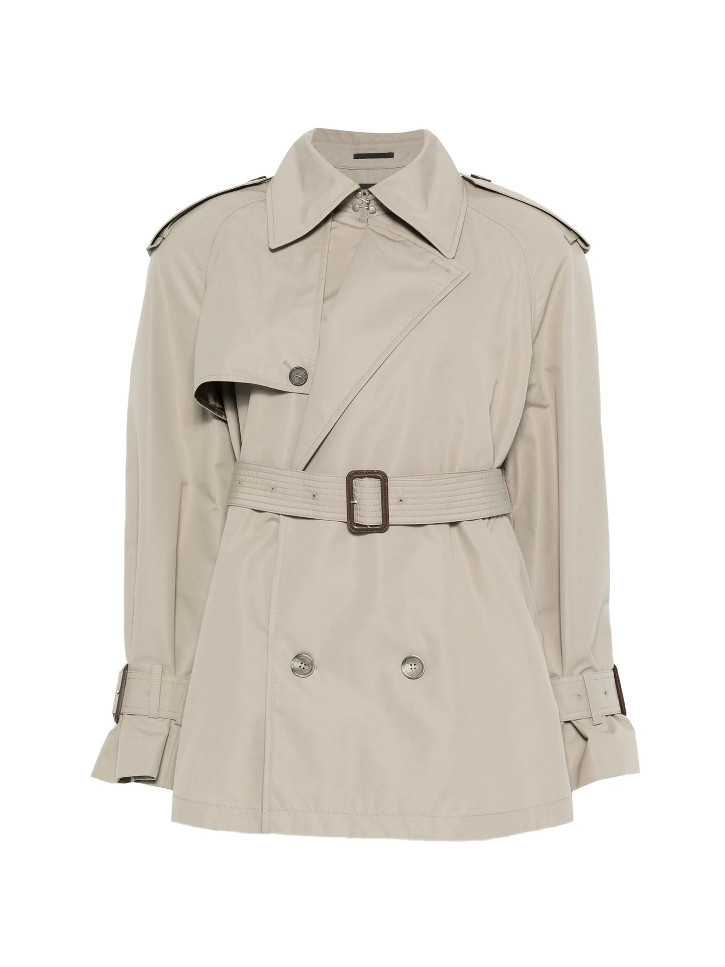 belted trench coat