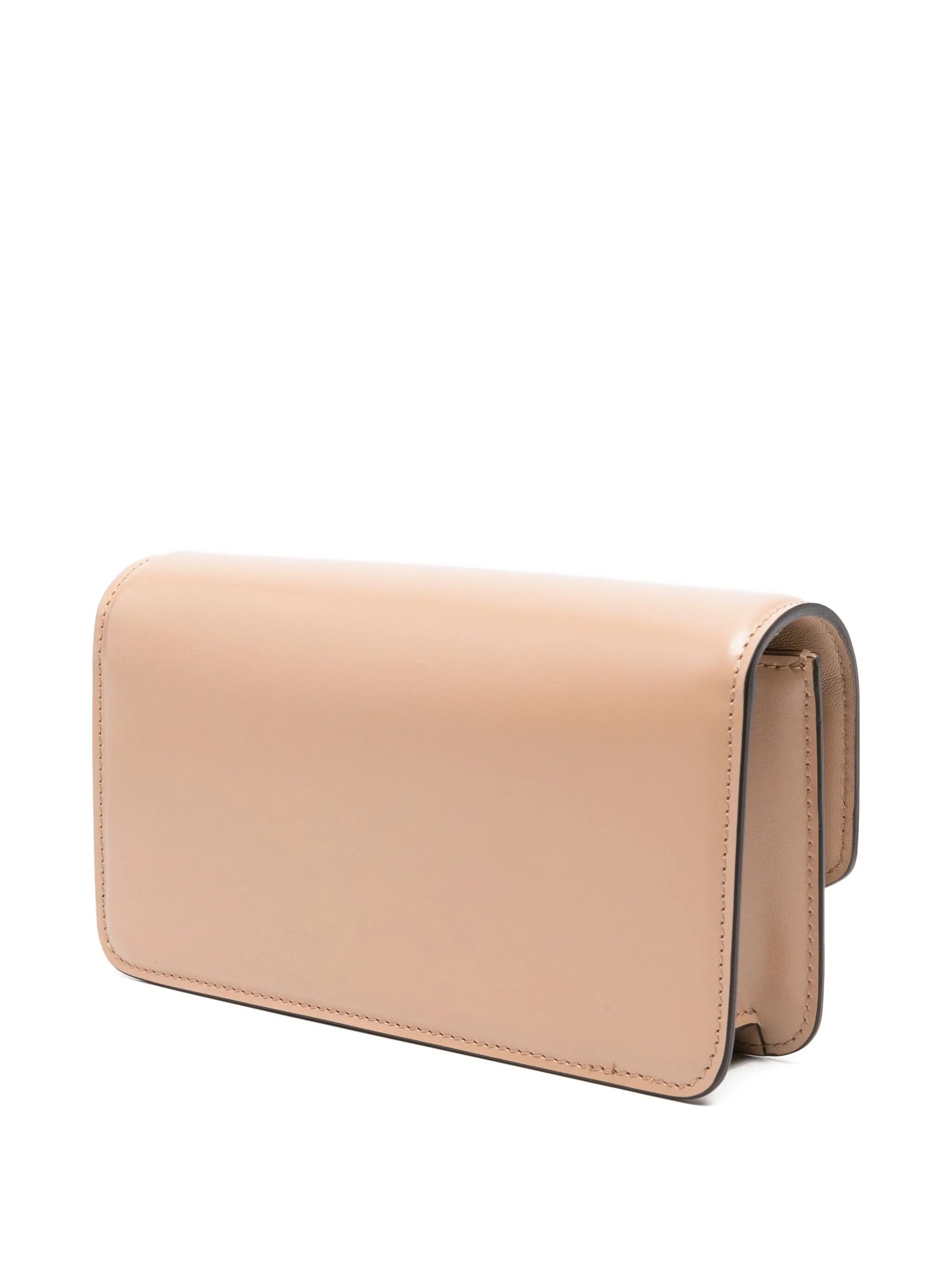 VLogo-signature leather cutch bag