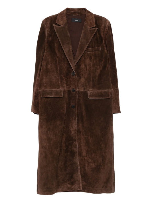 Alissa suede coat