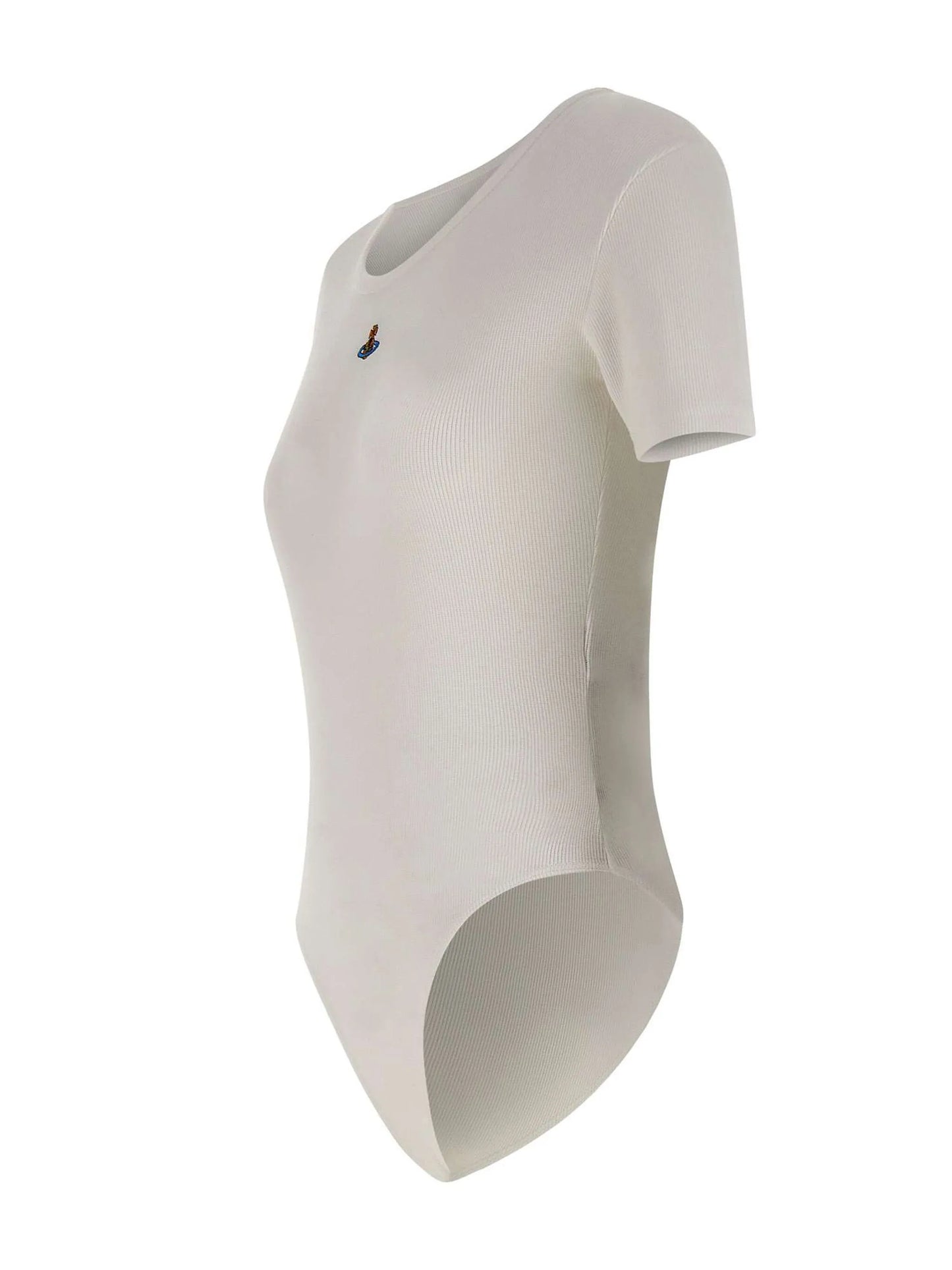 orb-embellished ribbed bodysuit