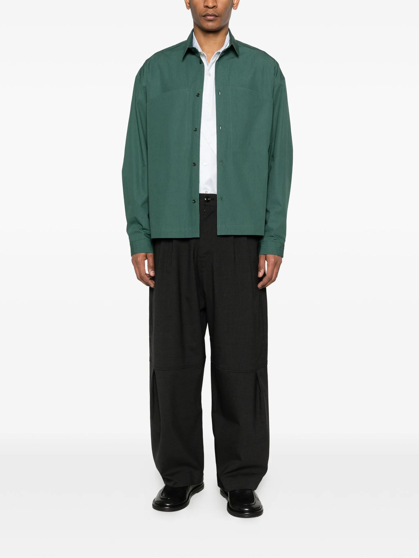 Zushi pleated trousers