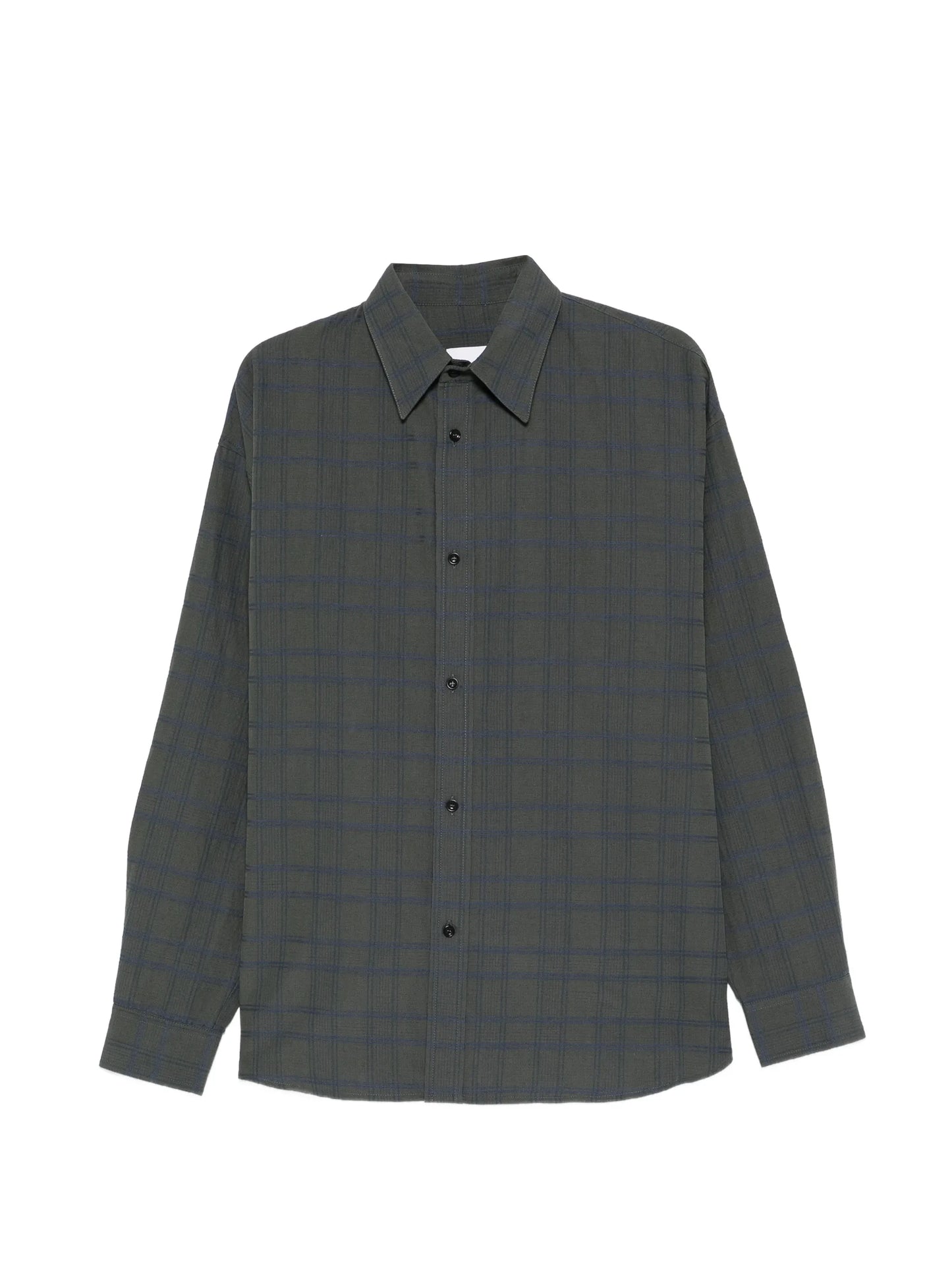 Chisholm oversized long-sleeve check shirt